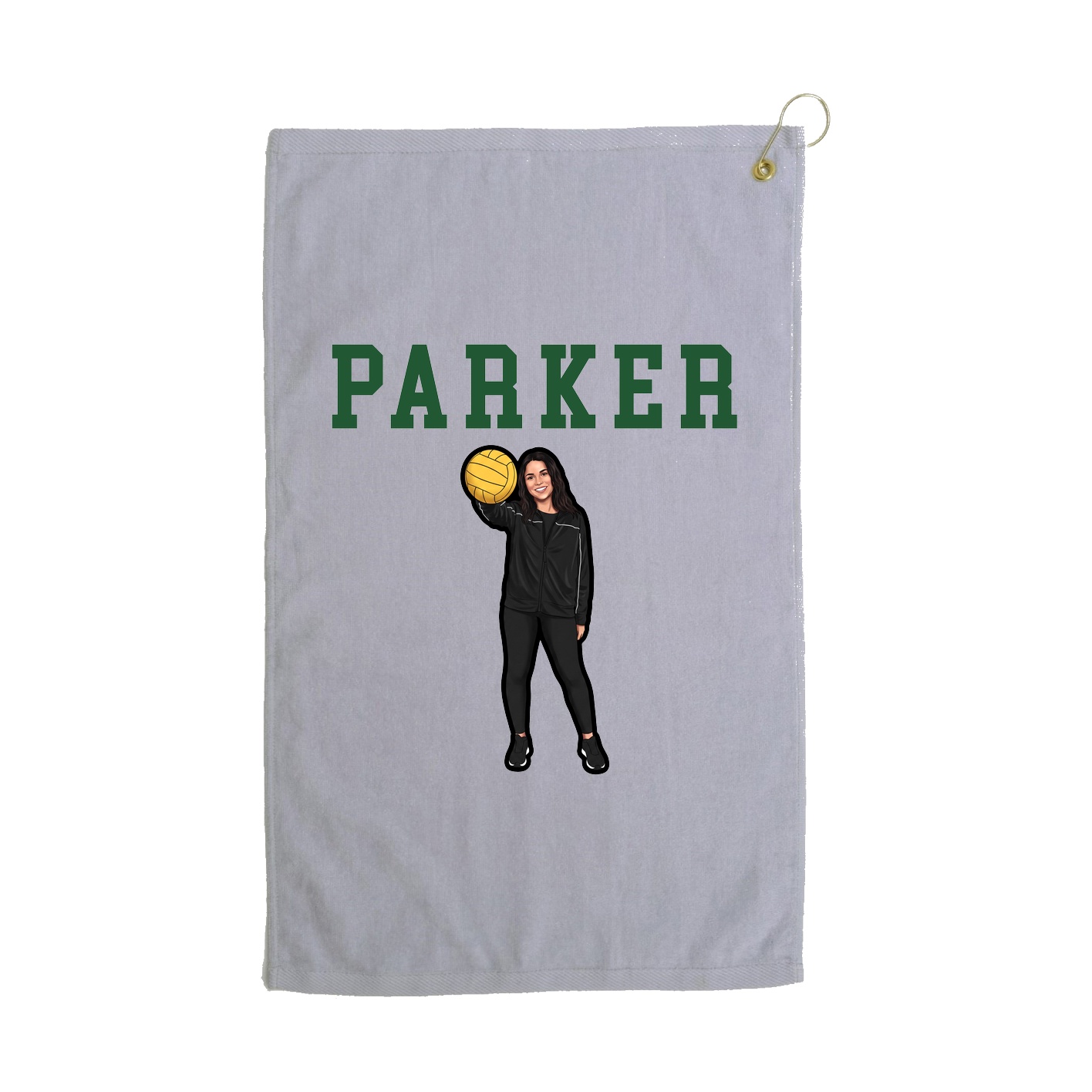 Golf Towel — Shirsey in Grey