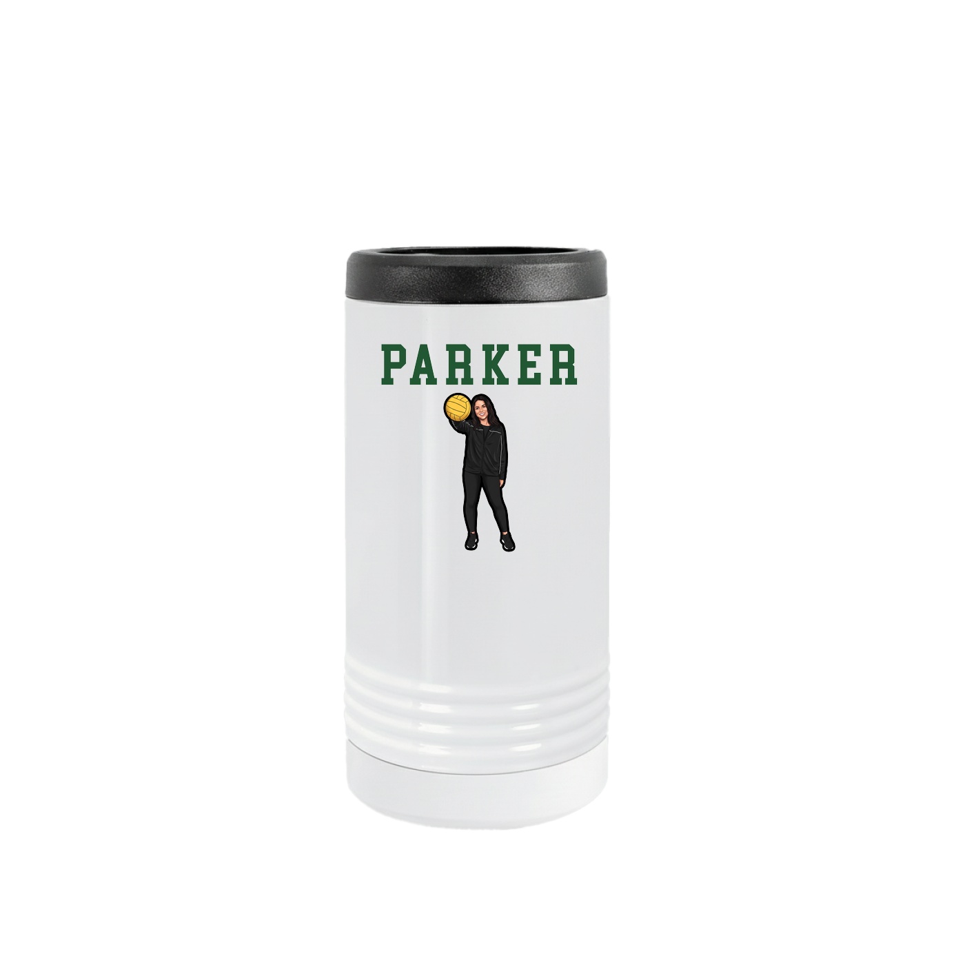 Slim Beverage Holder — Shirsey in White