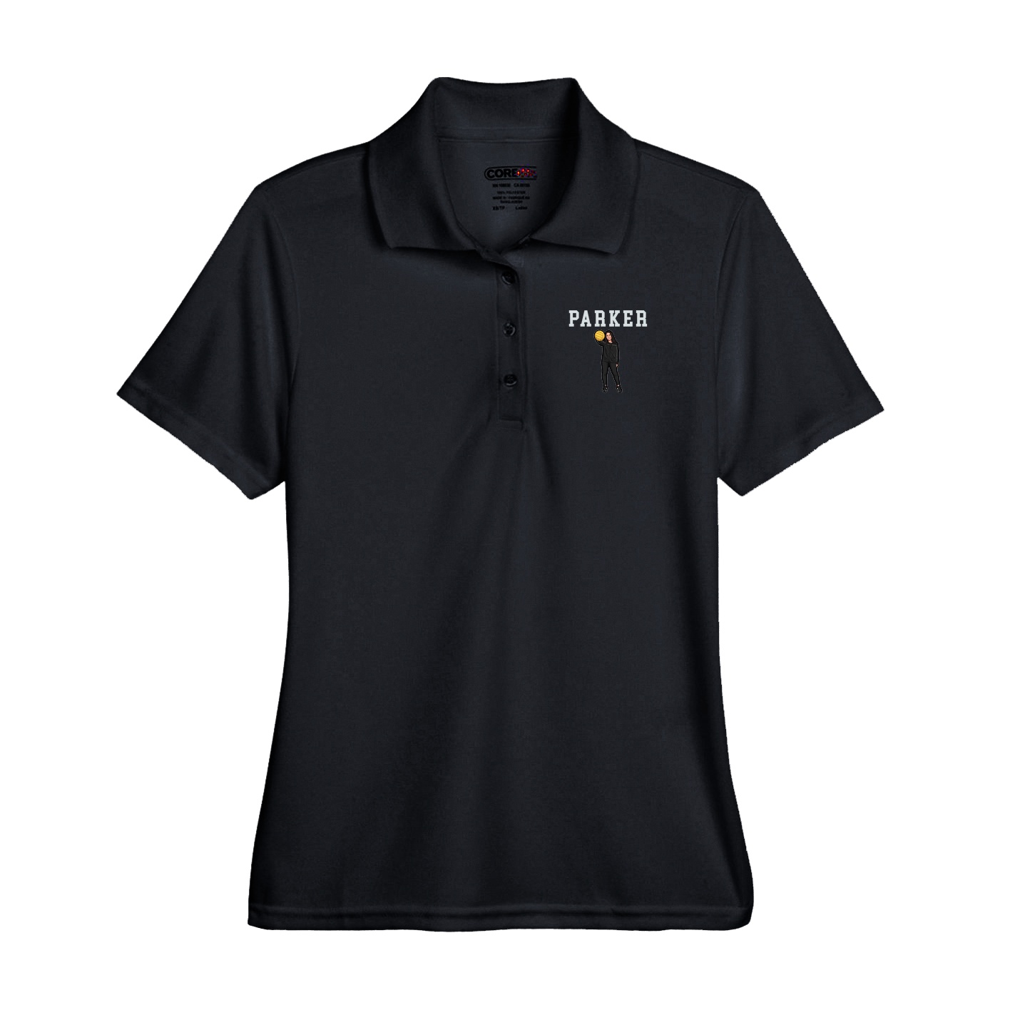 Performance Polo — Shirsey in Black