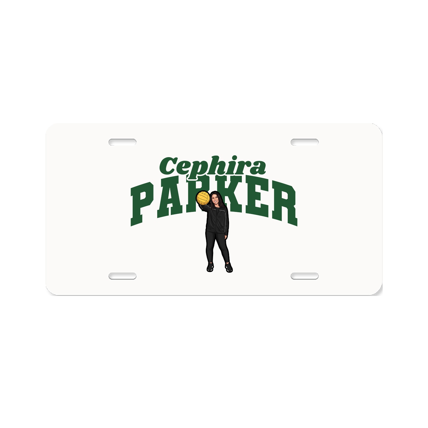 License Plate — Signature Arch in Classic