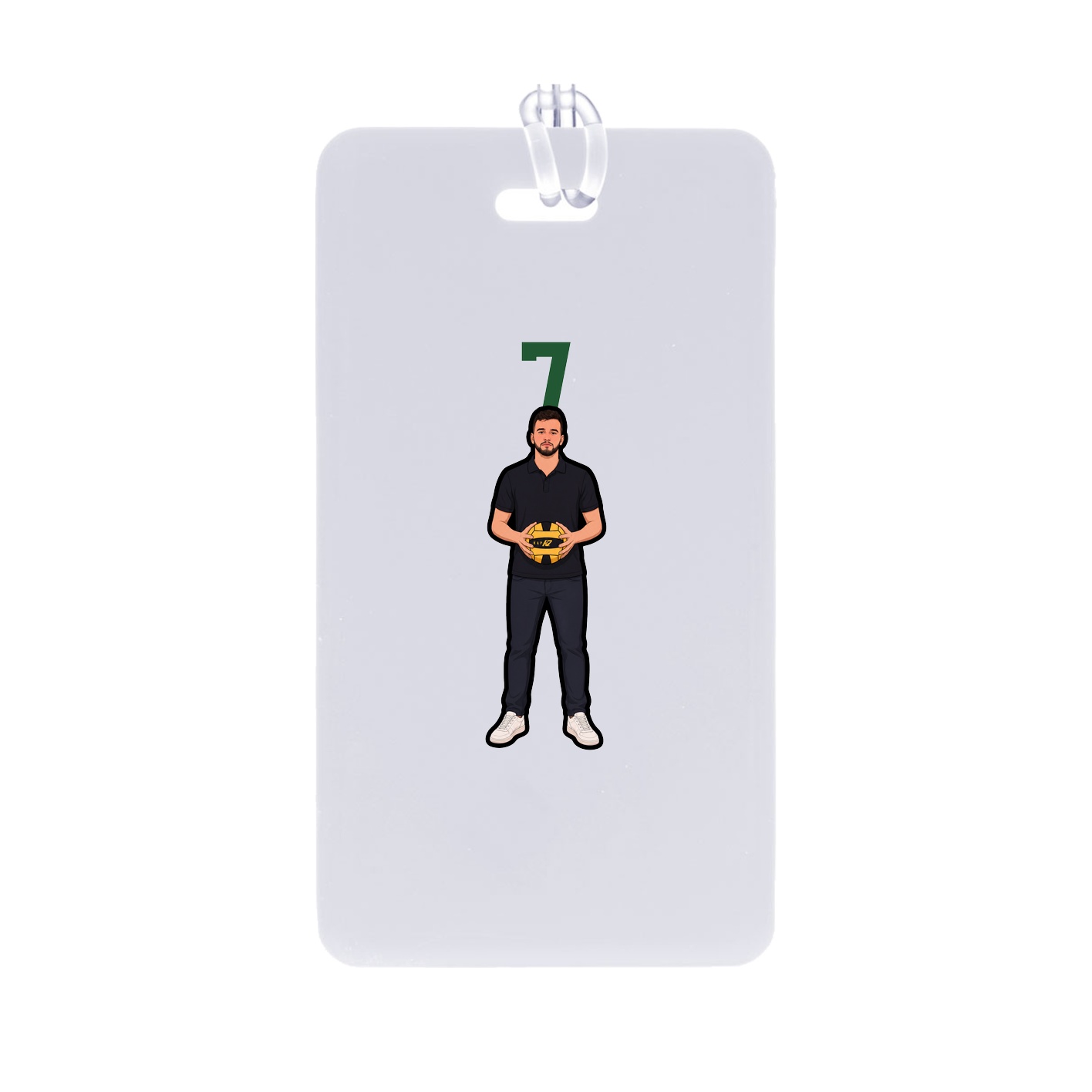 Bag Tag — Number Top in Classic