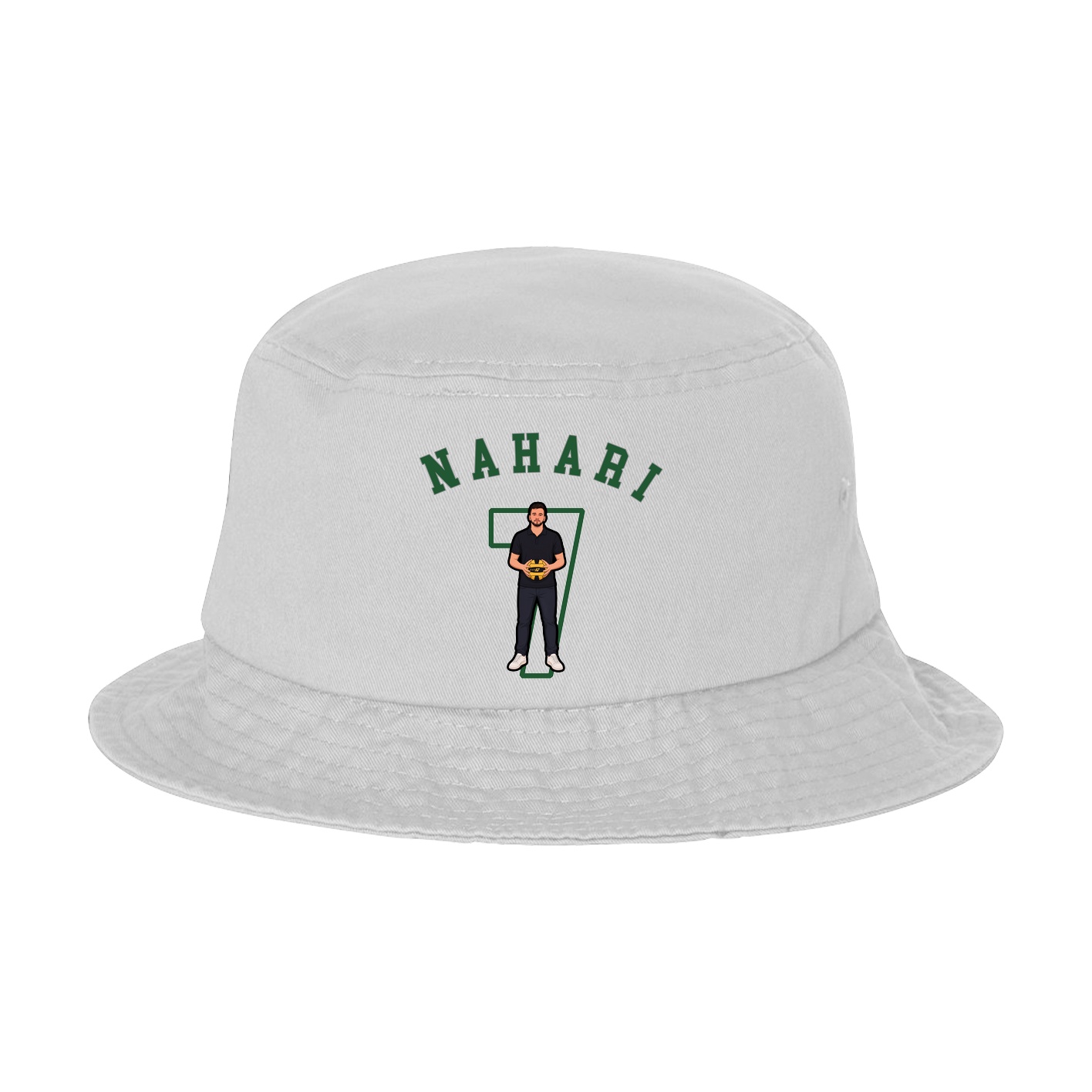 Bucket Cap — Shirsey Arch in White
