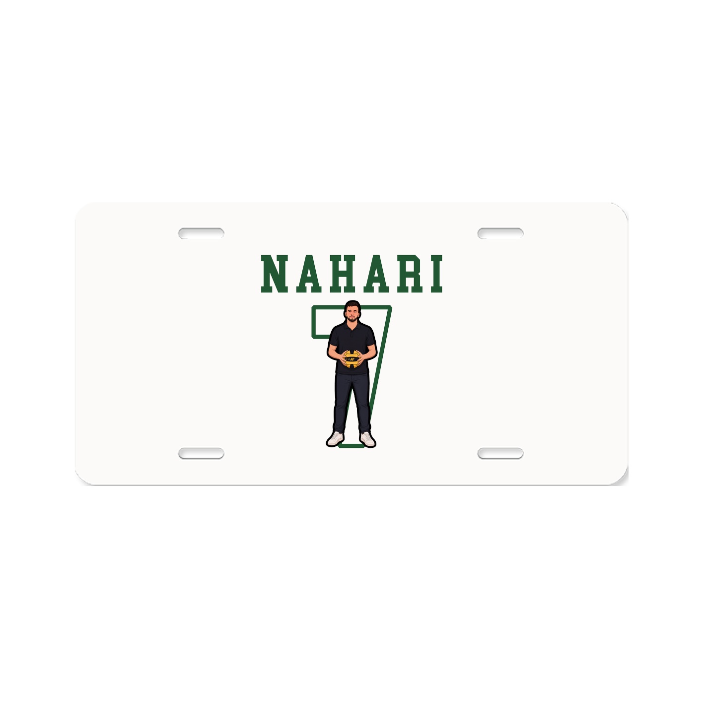 License Plate — Shirsey in Classic
