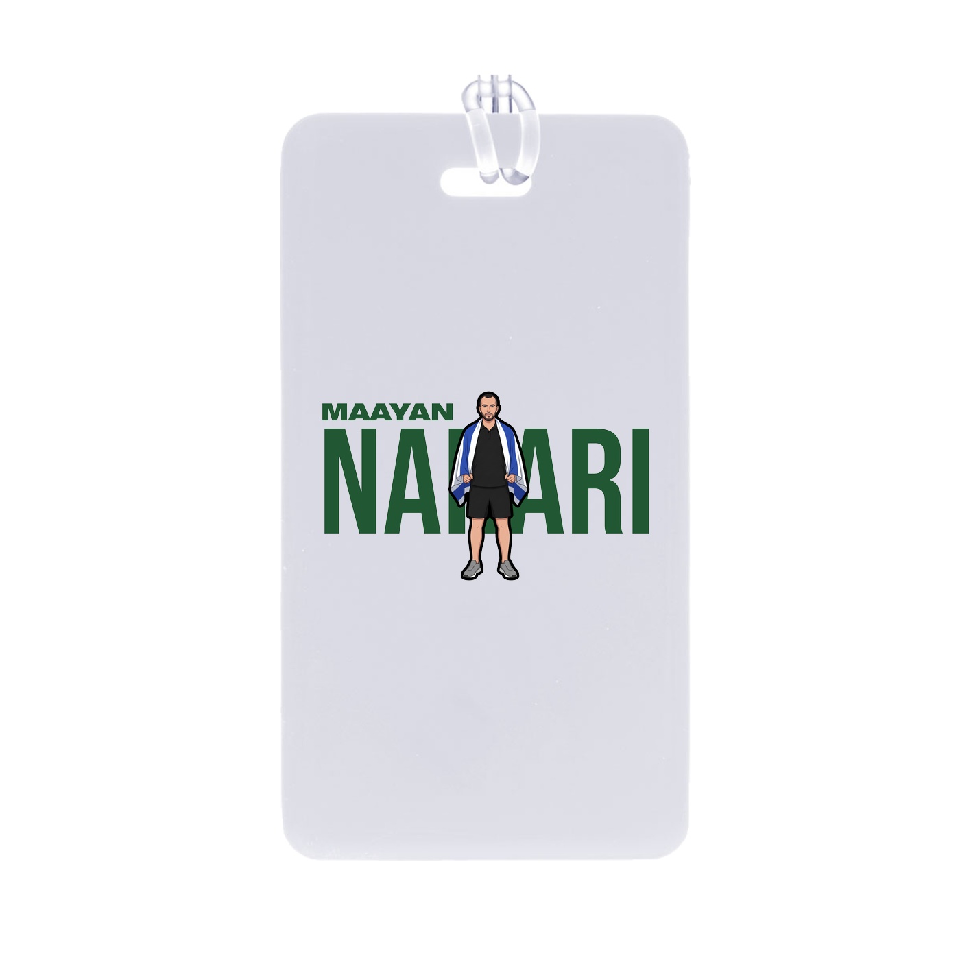 Bag Tag — Player Name in Classic