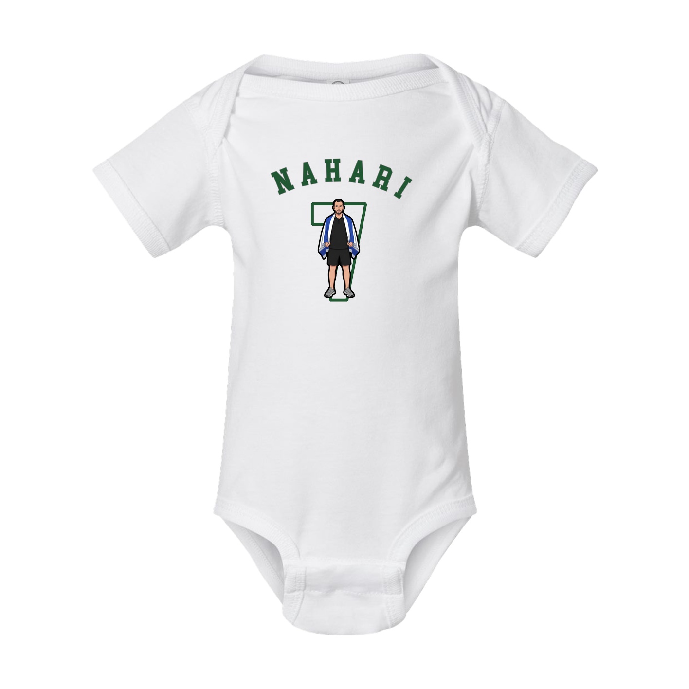 Baby Onesie — Shirsey Arch in White