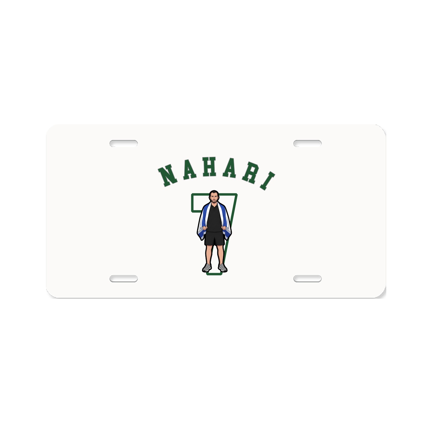 License Plate — Shirsey Arch in Classic