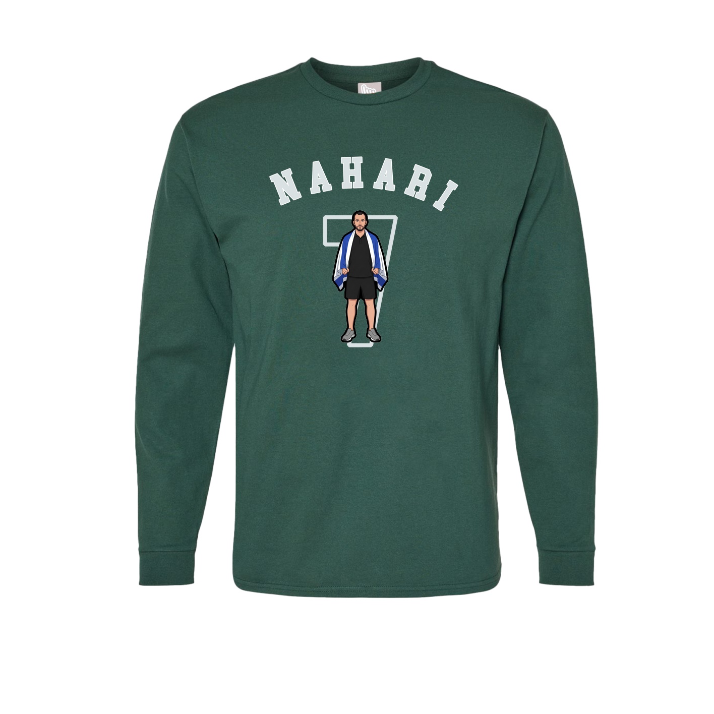 Long Sleeve Tee — Shirsey Arch in Green
