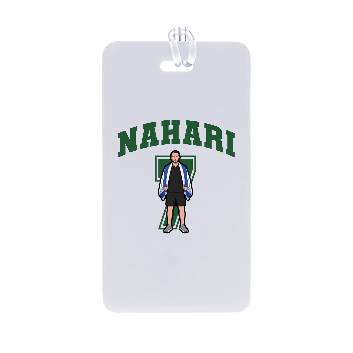Bag Tag — Number in Classic