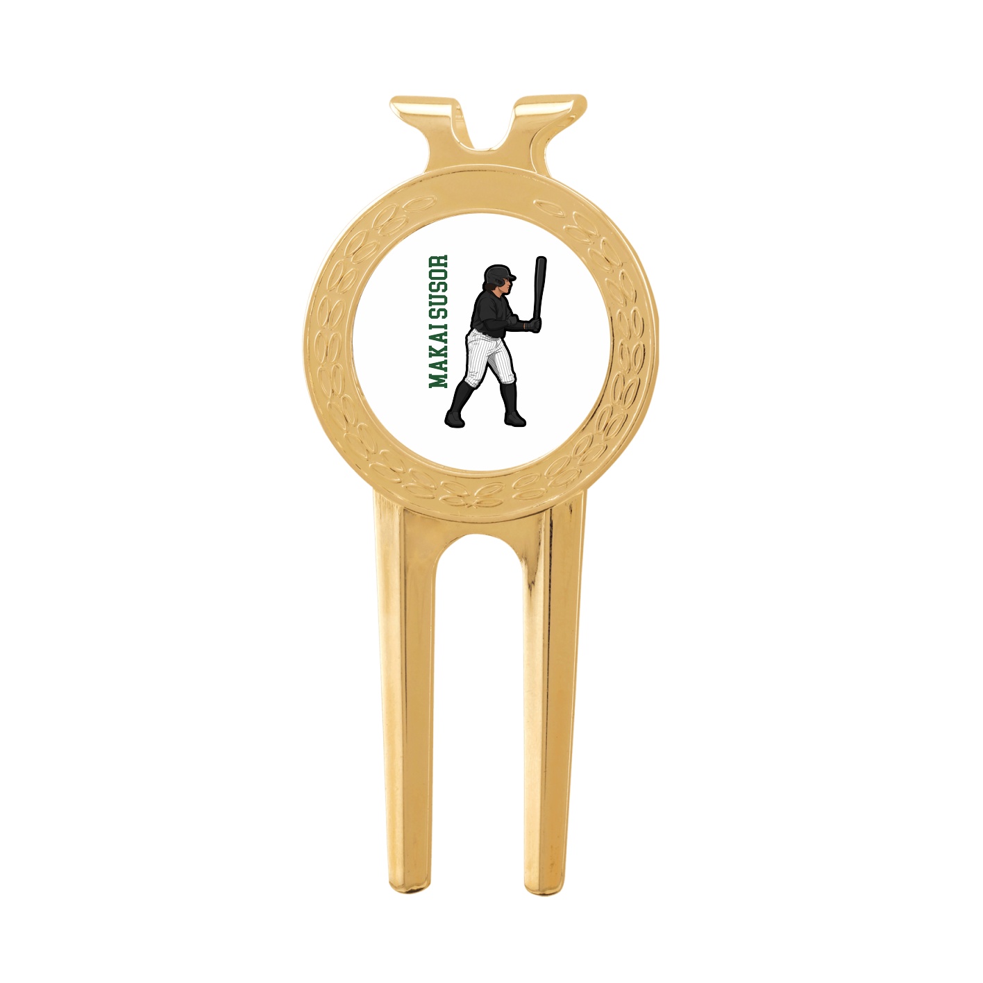 Divot Tool with Ball Marker — Name Vertical in Classic