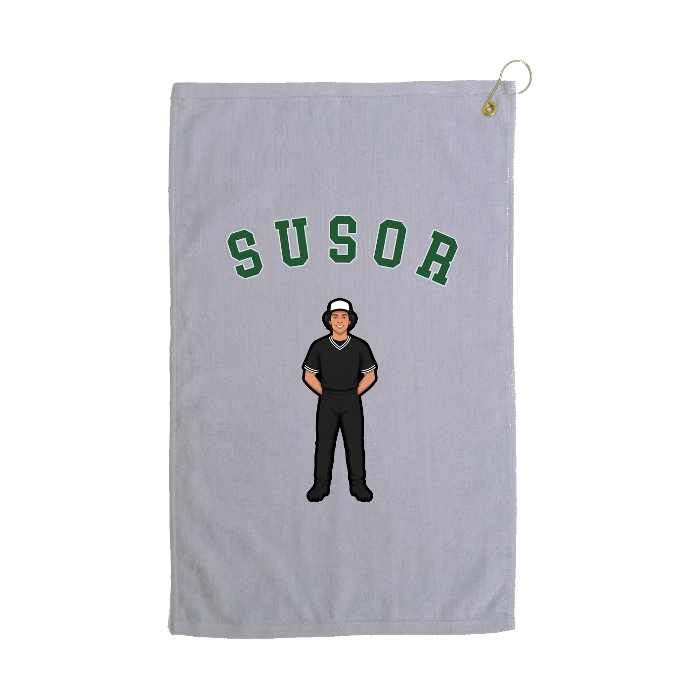 Golf Towel — Shirsey Arch in Grey