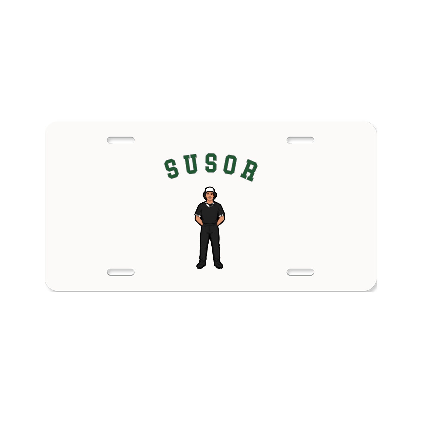 License Plate — Shirsey Arch in Classic