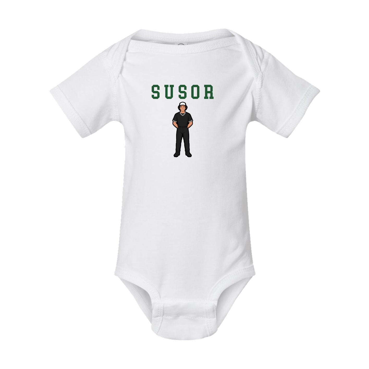 Baby Onesie — Shirsey in White