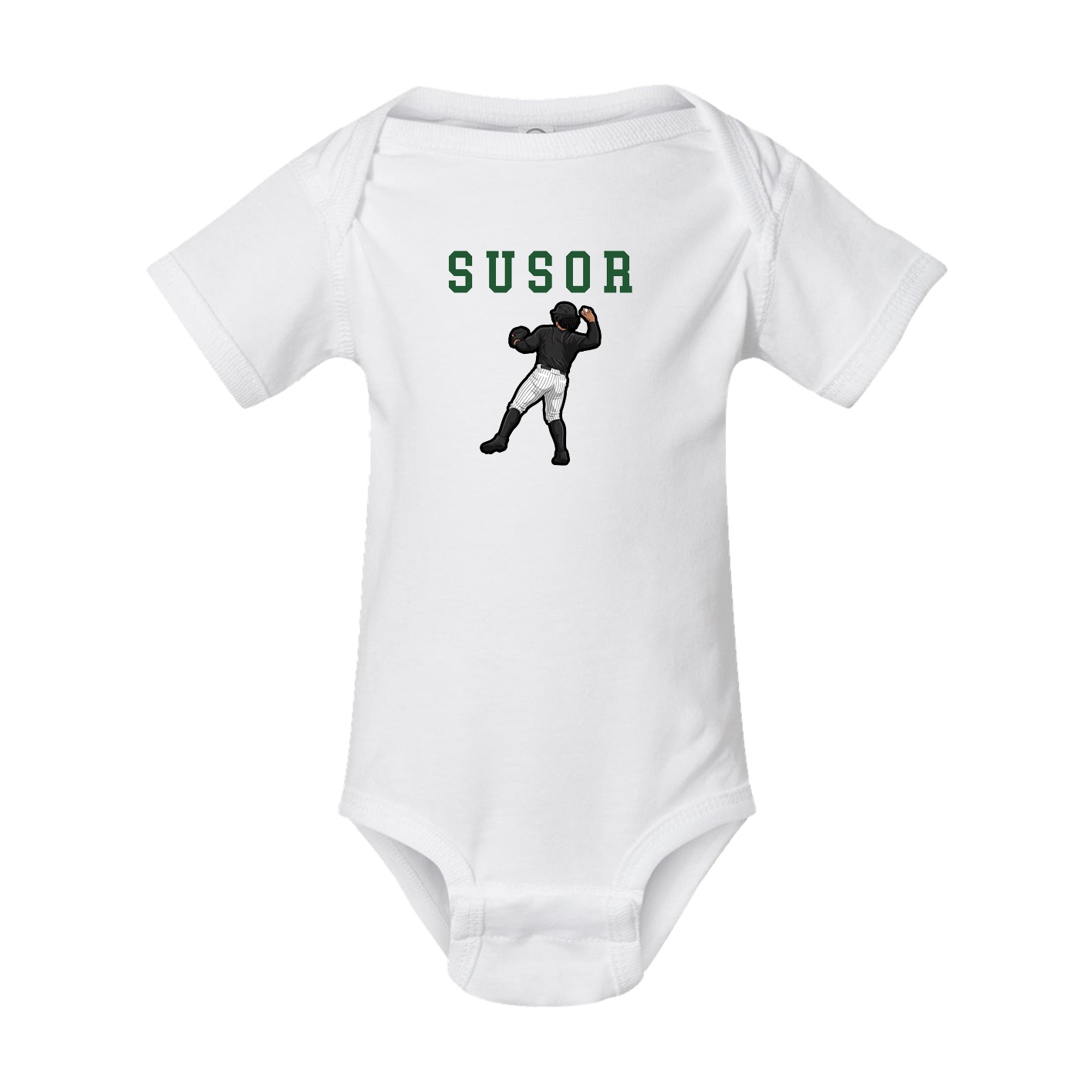 Baby Onesie — Shirsey in White