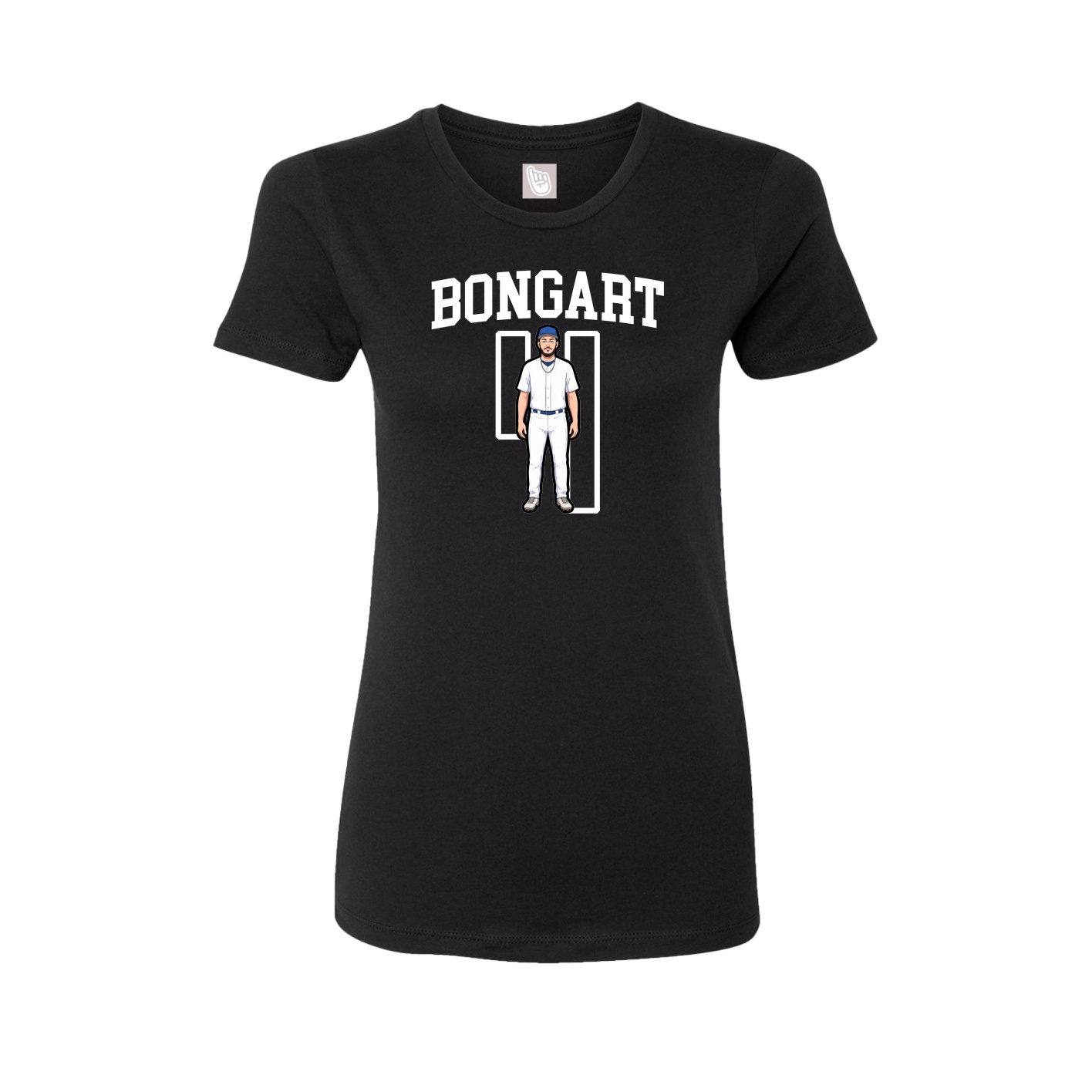 Fitted Women's Tee — Shirsey in Black