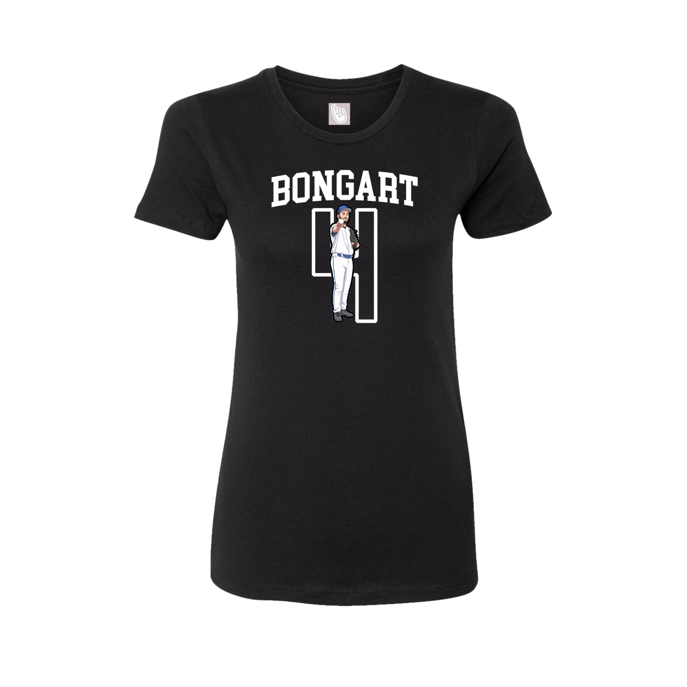 Fitted Women's Tee — Shirsey in Black