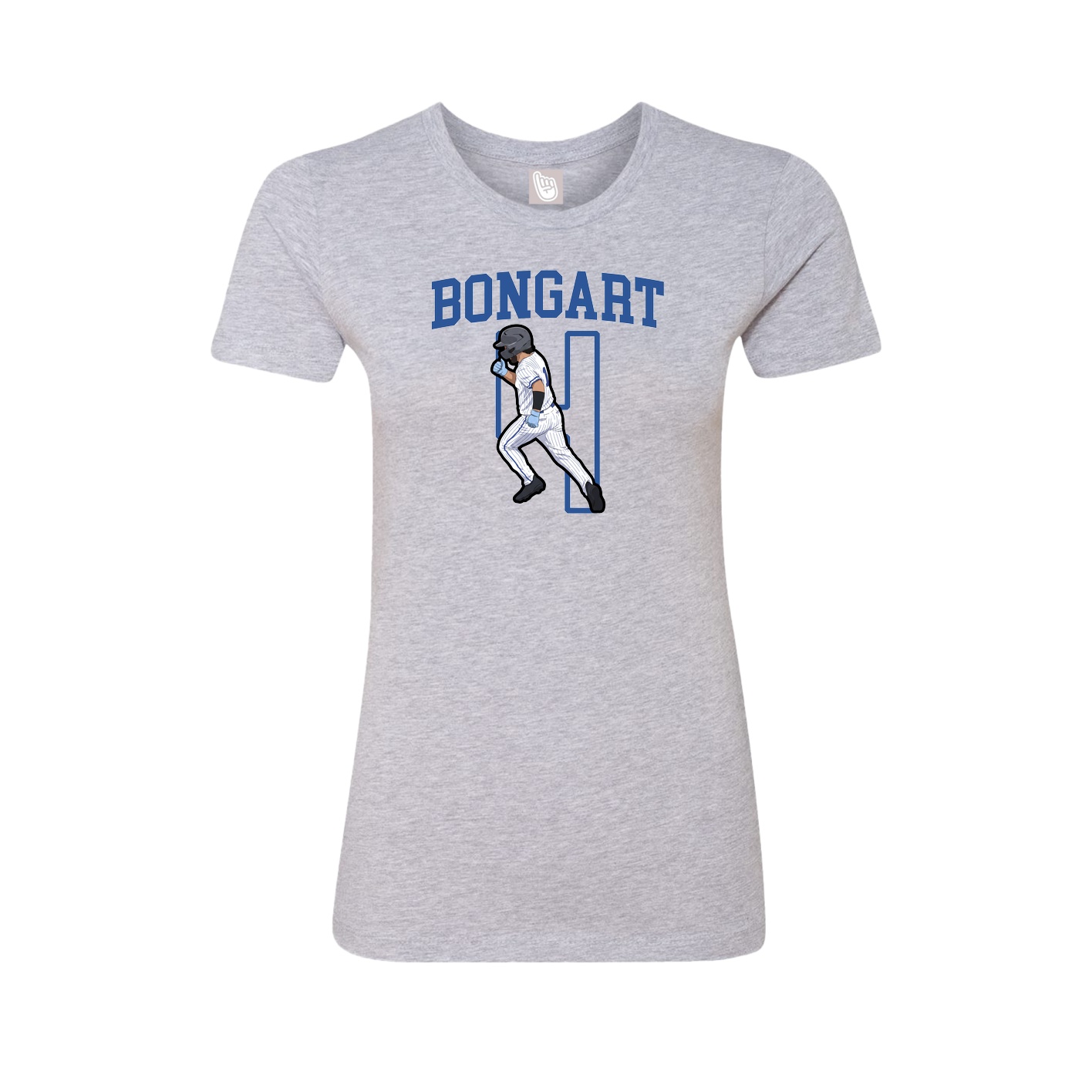 Fitted Women's Tee — Shirsey in Grey
