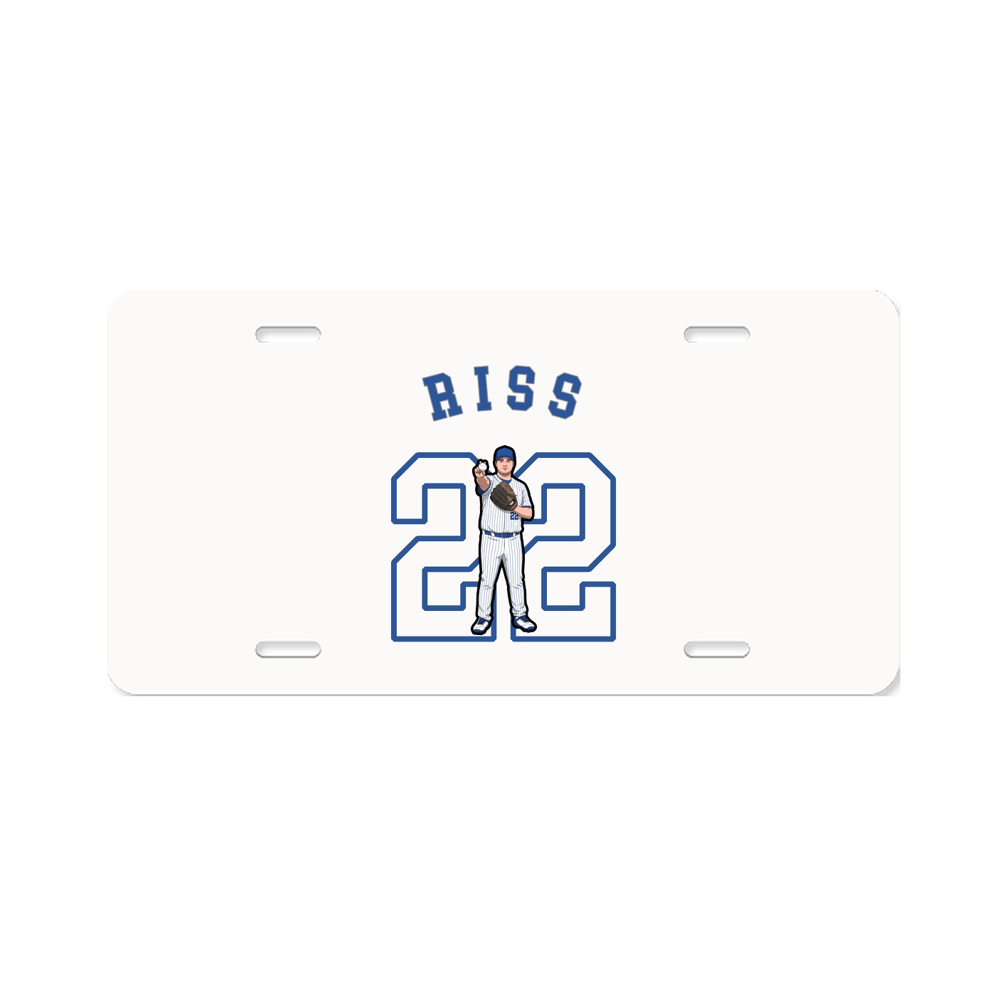 License Plate — Shirsey Arch in Classic