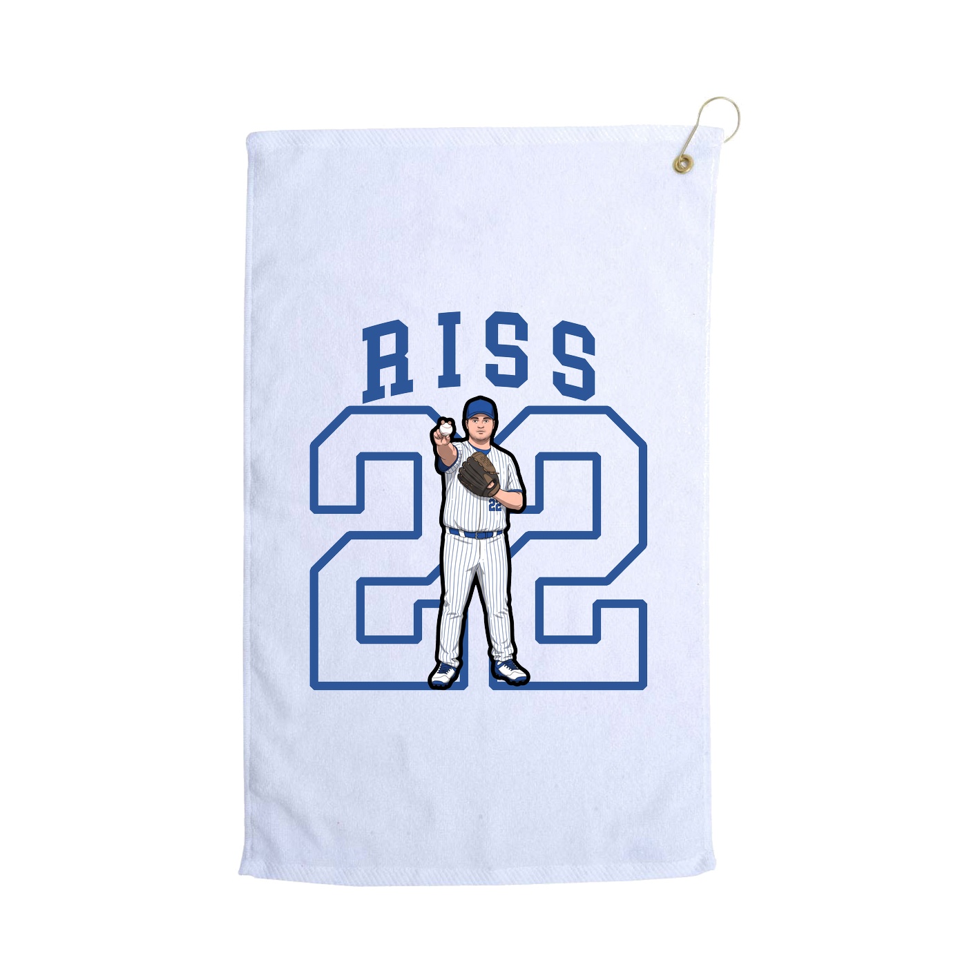 Golf Towel — Shirsey in White