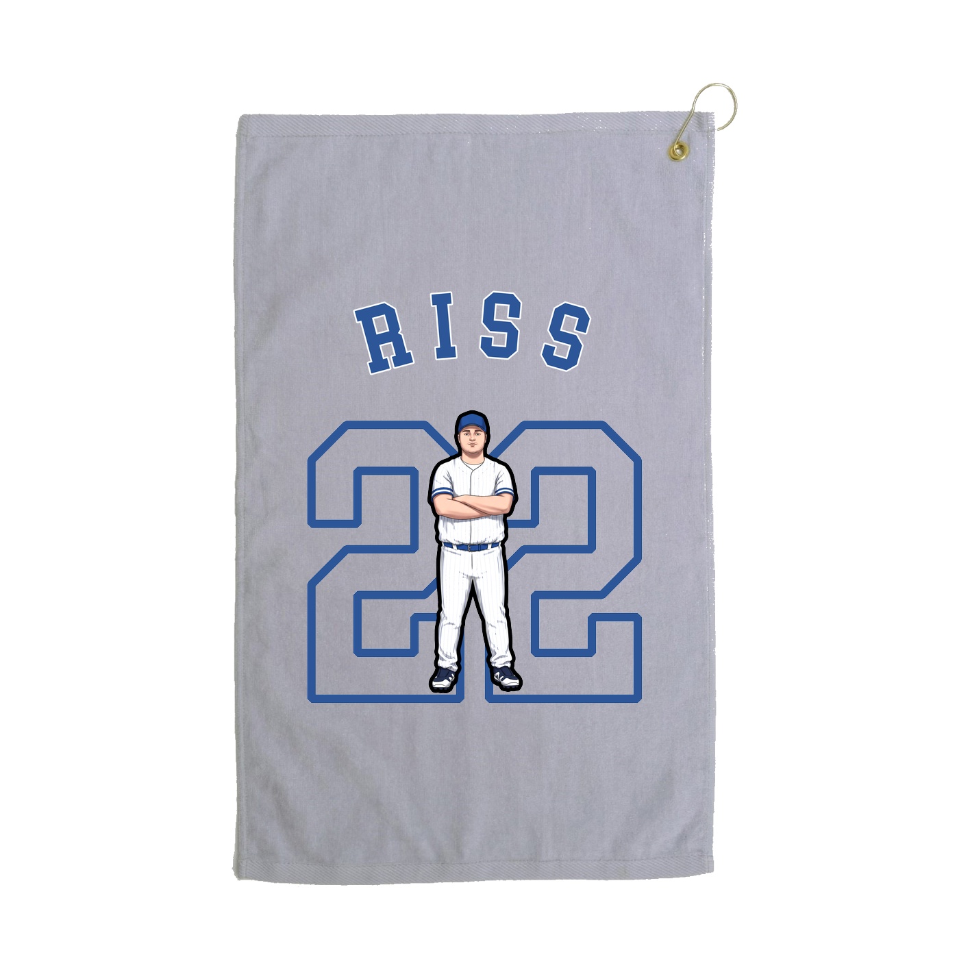 Golf Towel — Shirsey Arch in Grey