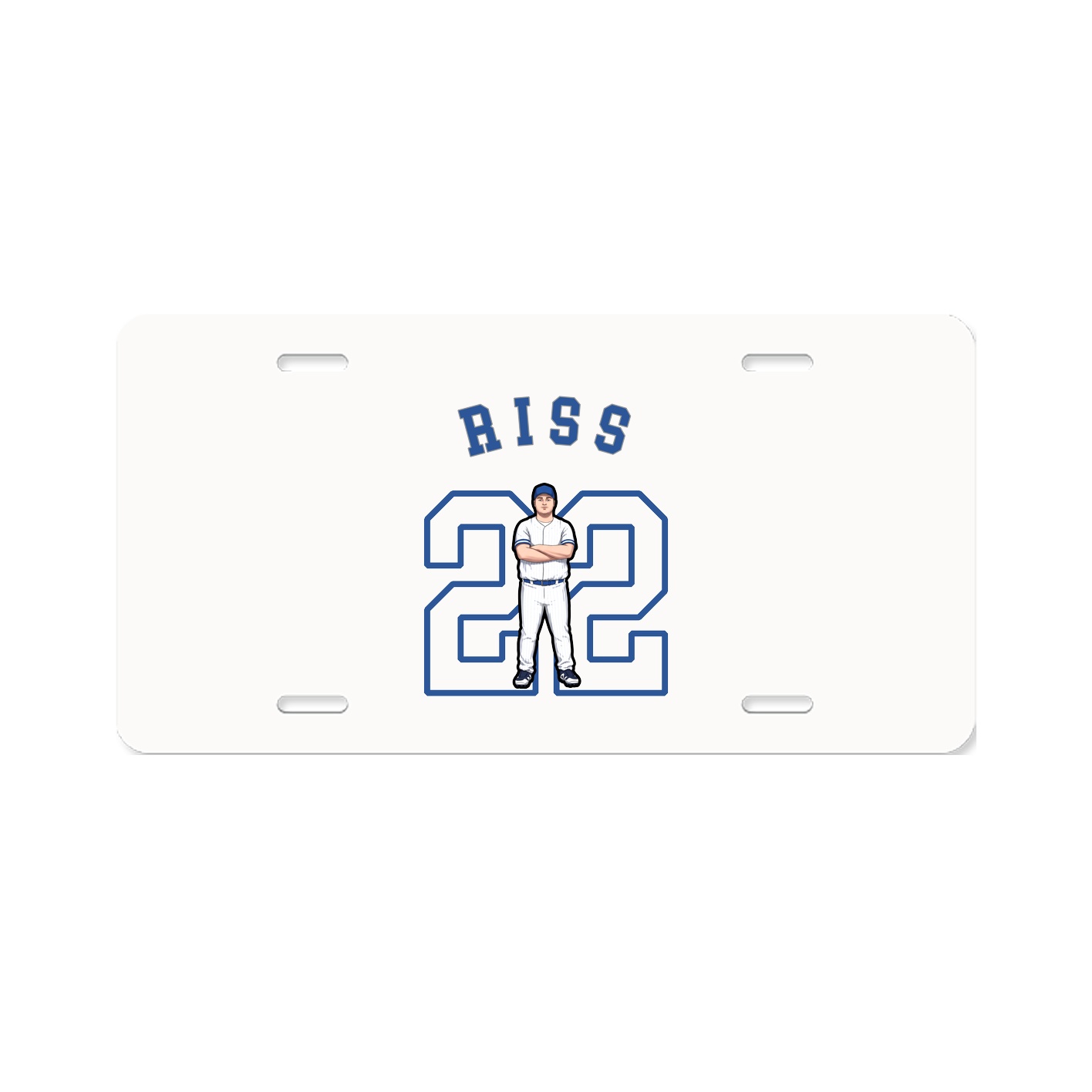 License Plate — Shirsey Arch in Classic