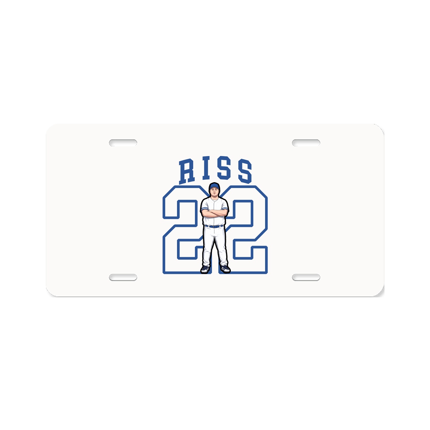 License Plate — Shirsey in Classic