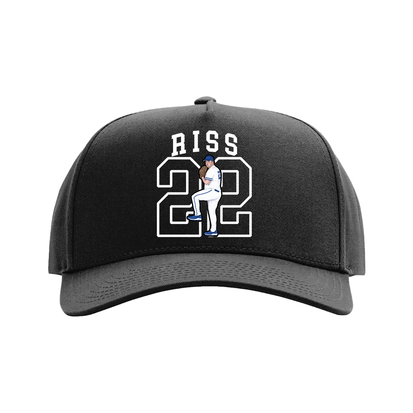 Full Fabric Five-Panel Champ Cap