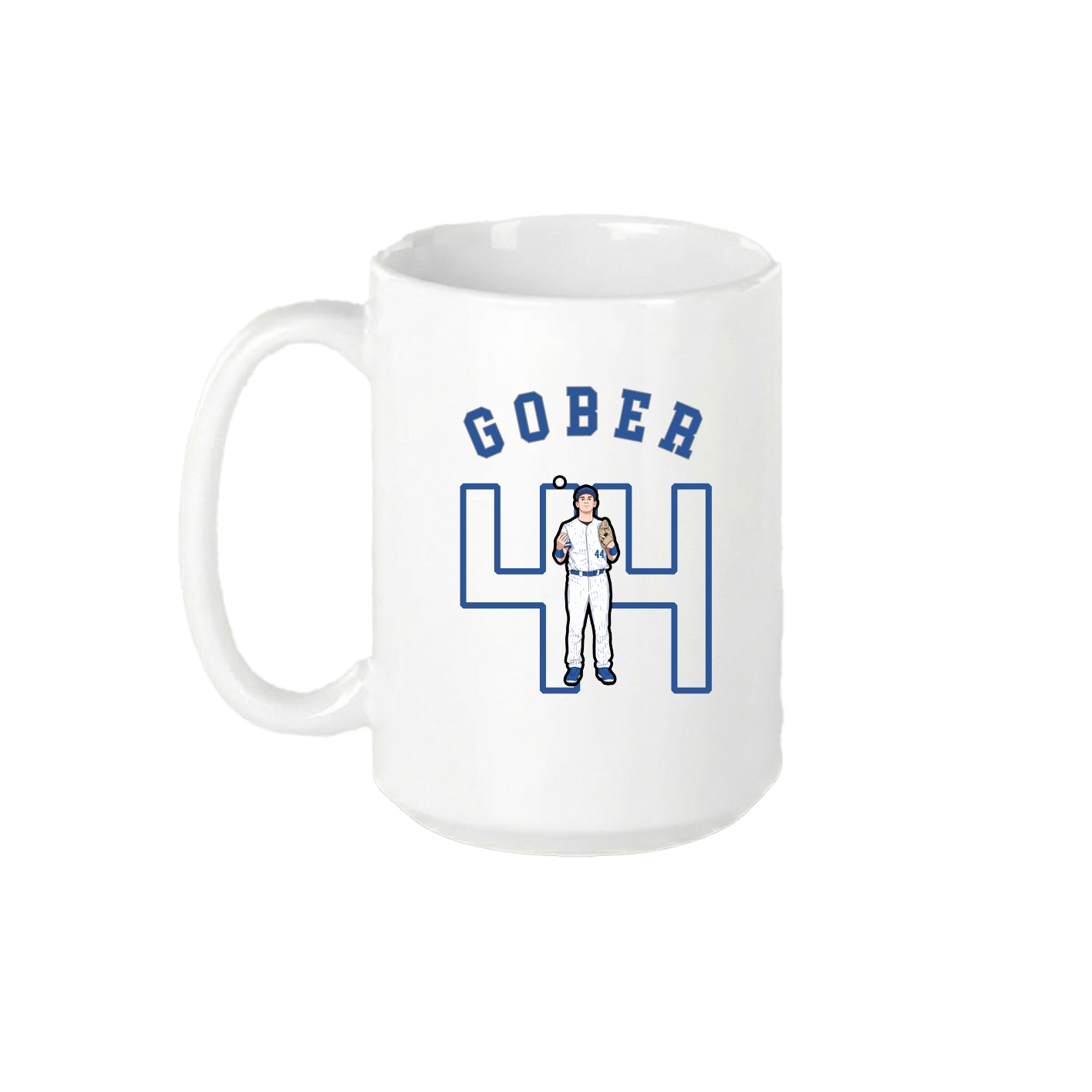 15oz Coffee Mug — Shirsey Arch in White