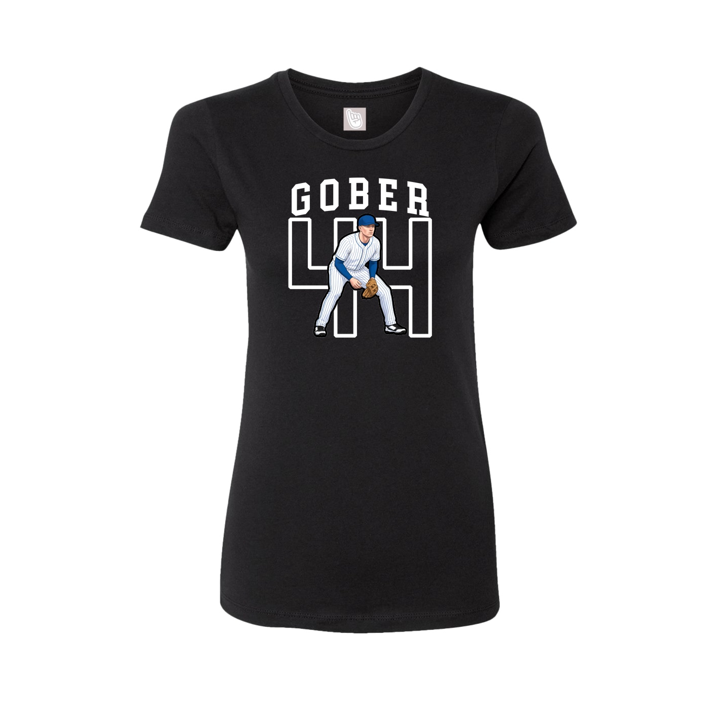Fitted Women's Tee — Shirsey in Black