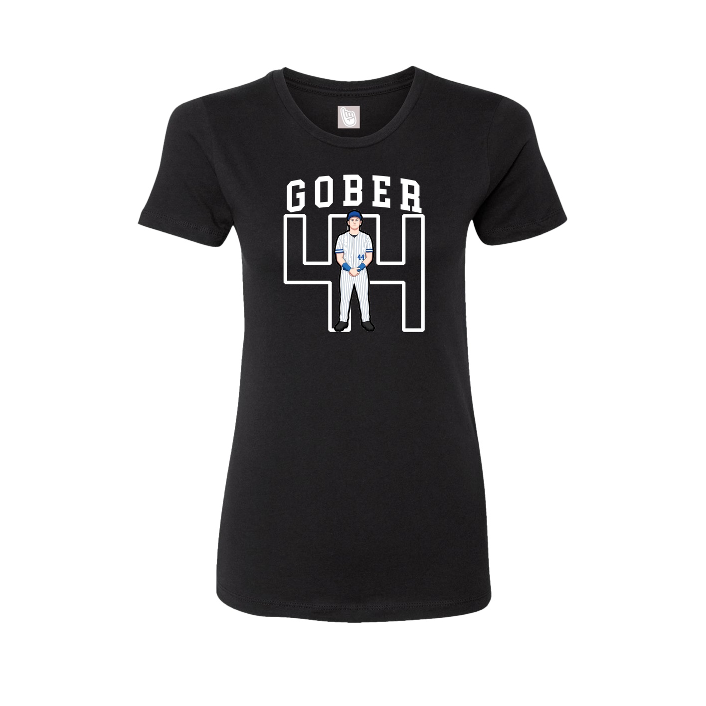 Fitted Women's Tee — Shirsey in Black