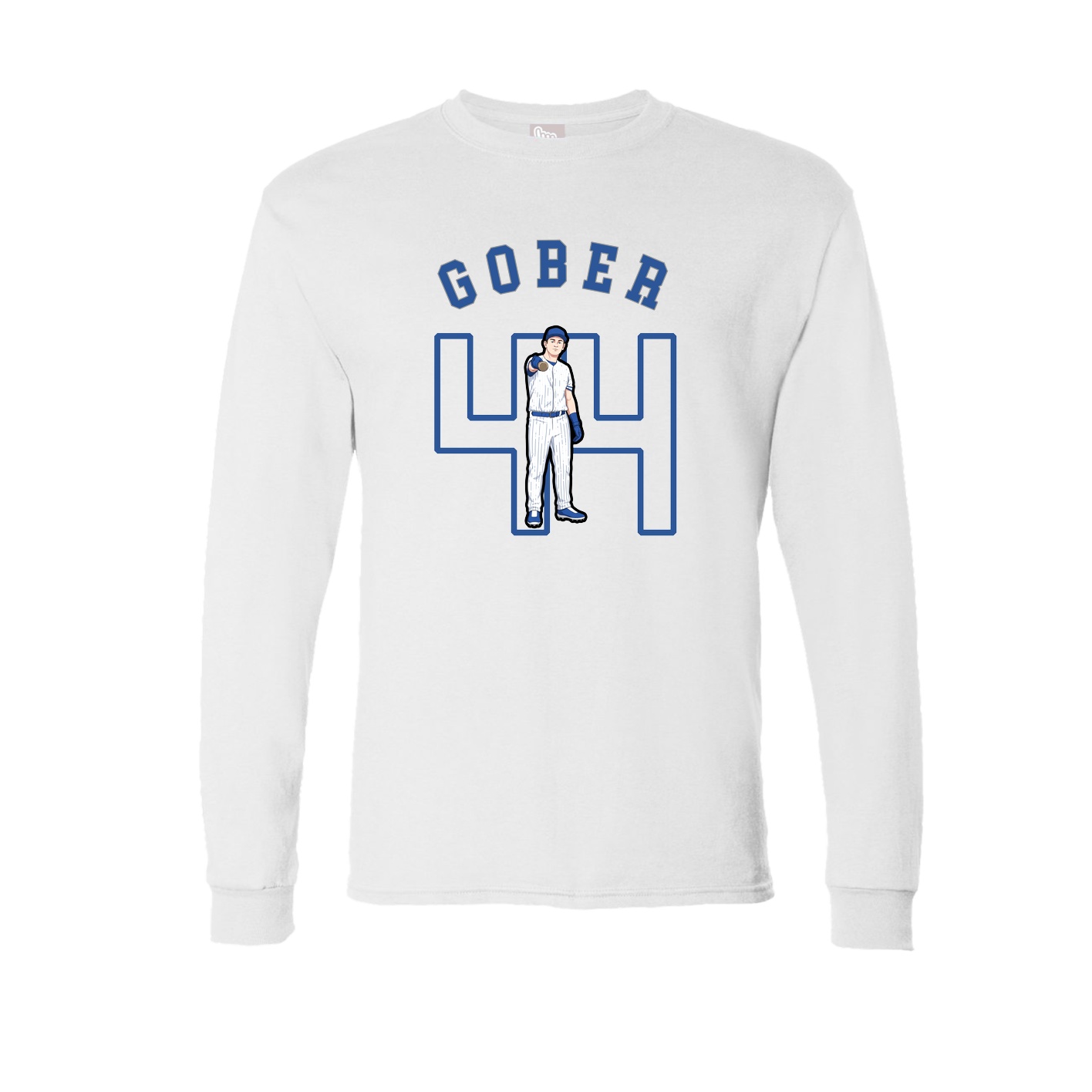 Long Sleeve Tee — Shirsey Arch in White