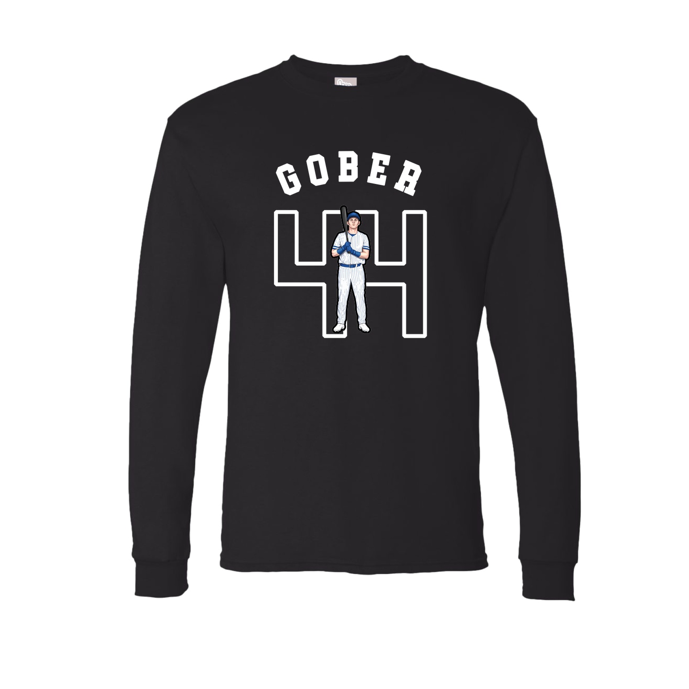 Long Sleeve Tee — Shirsey Arch in Black