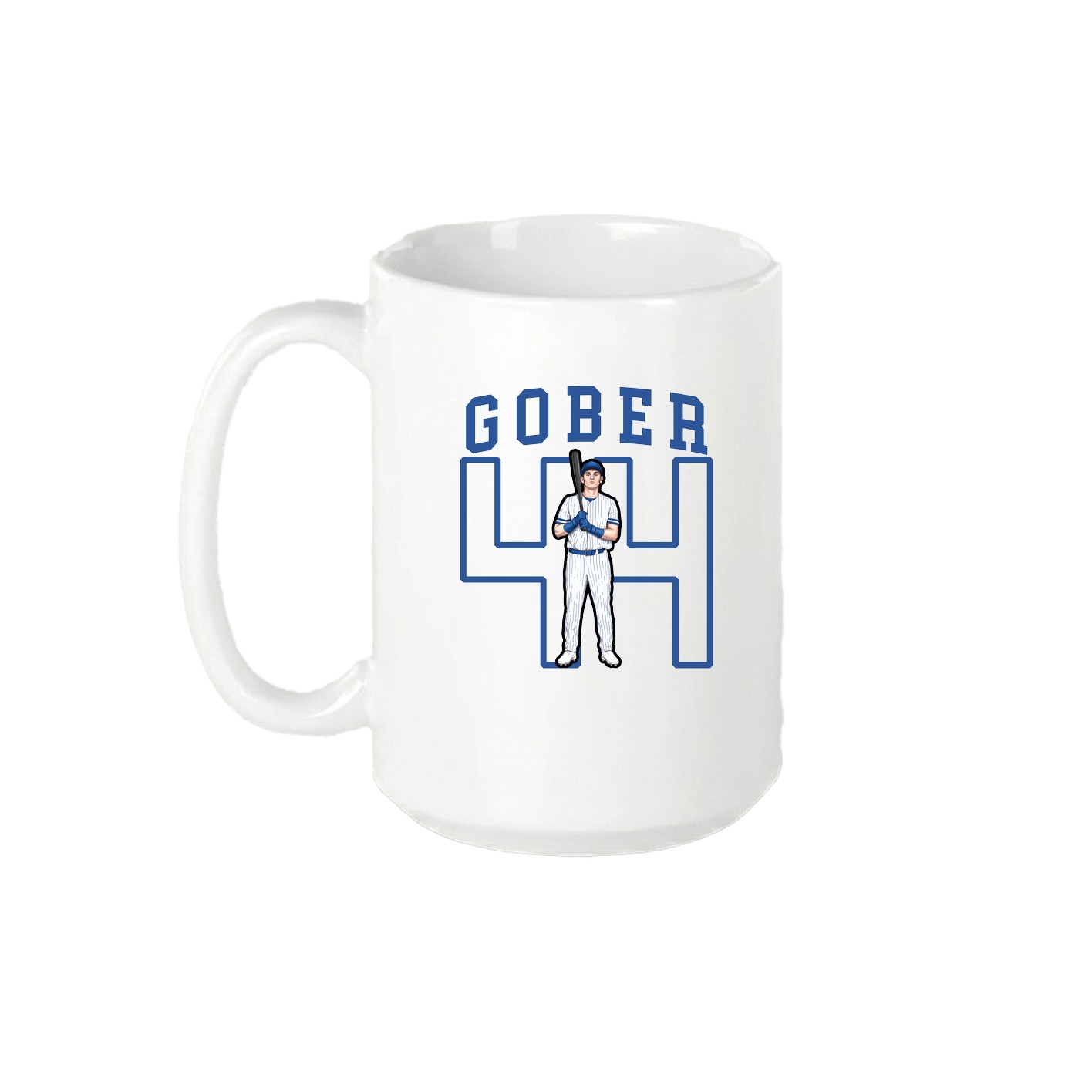 15oz Coffee Mug — Shirsey in White