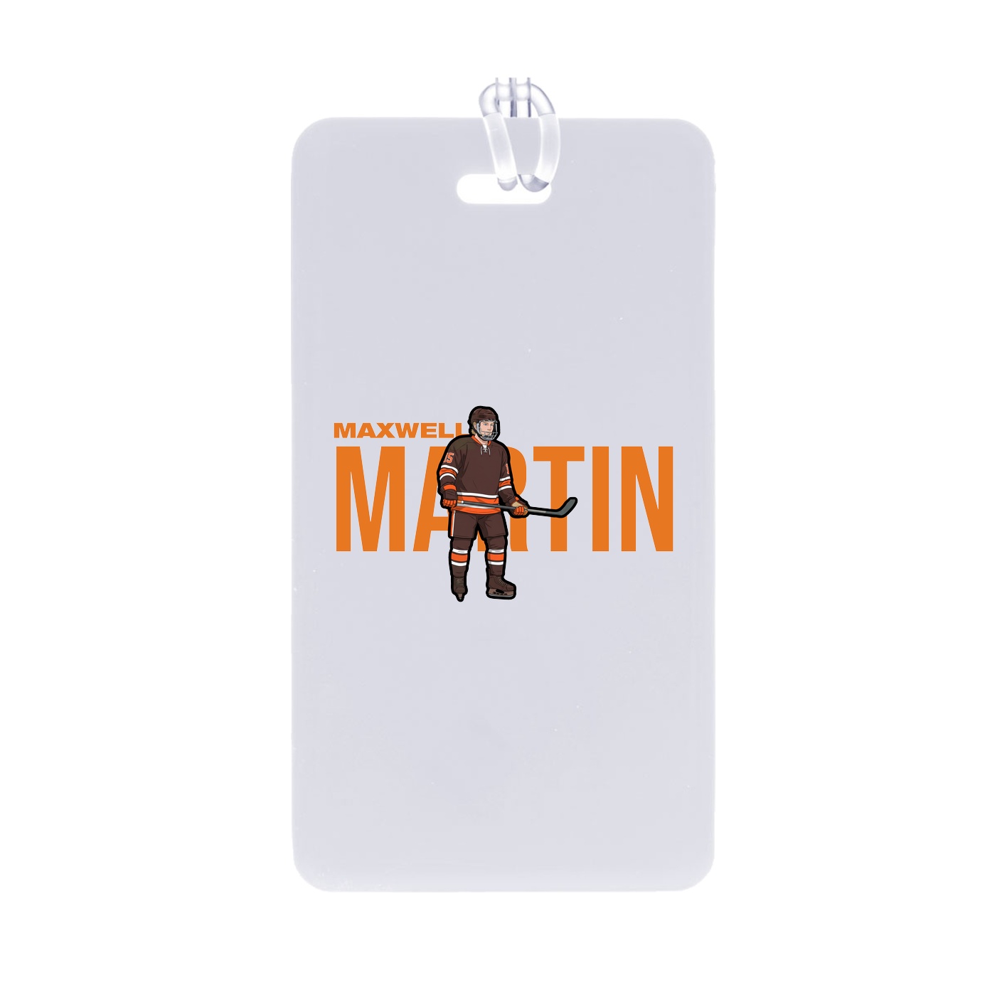 Bag Tag — Player Name in Classic