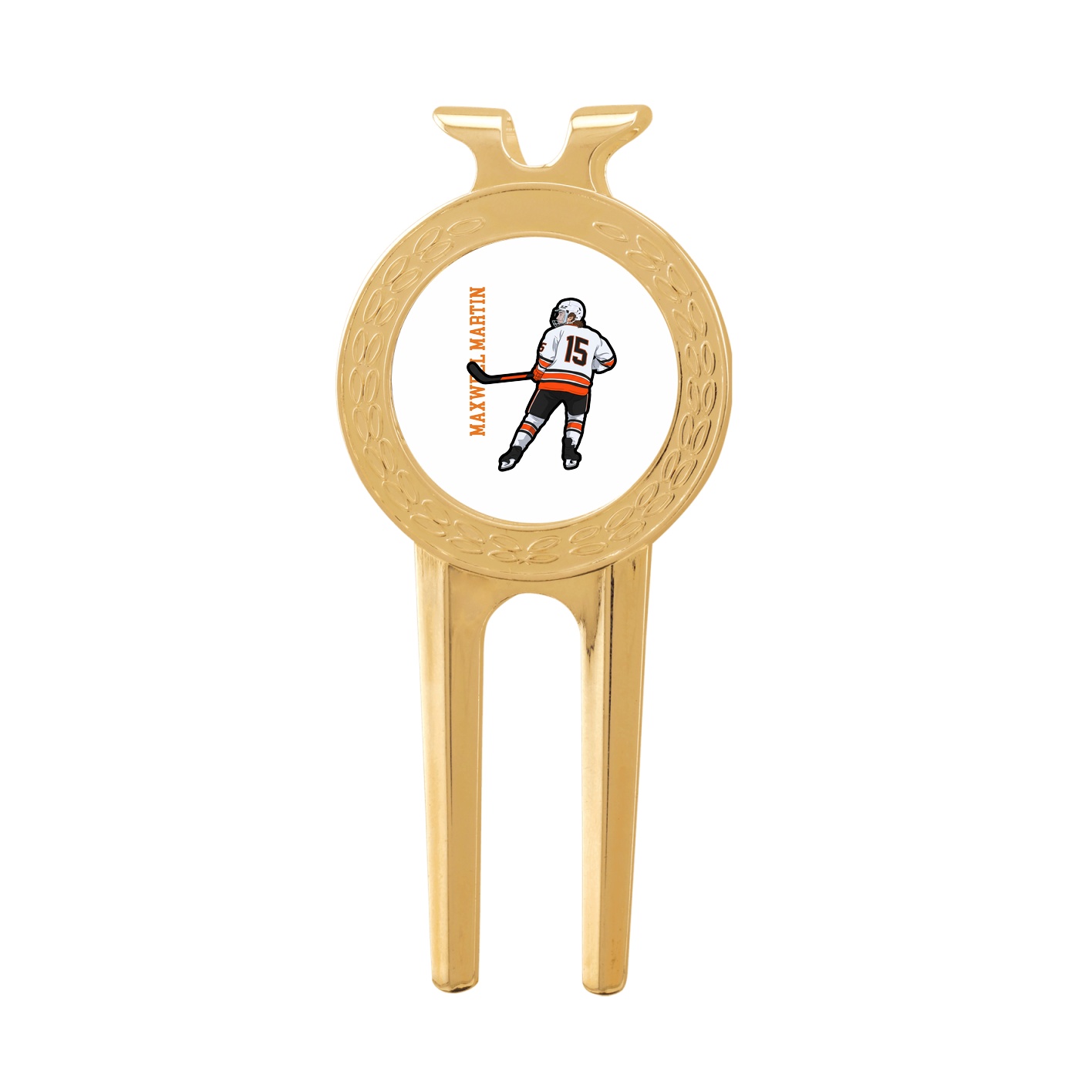 Divot Tool with Ball Marker — Name Vertical in Classic