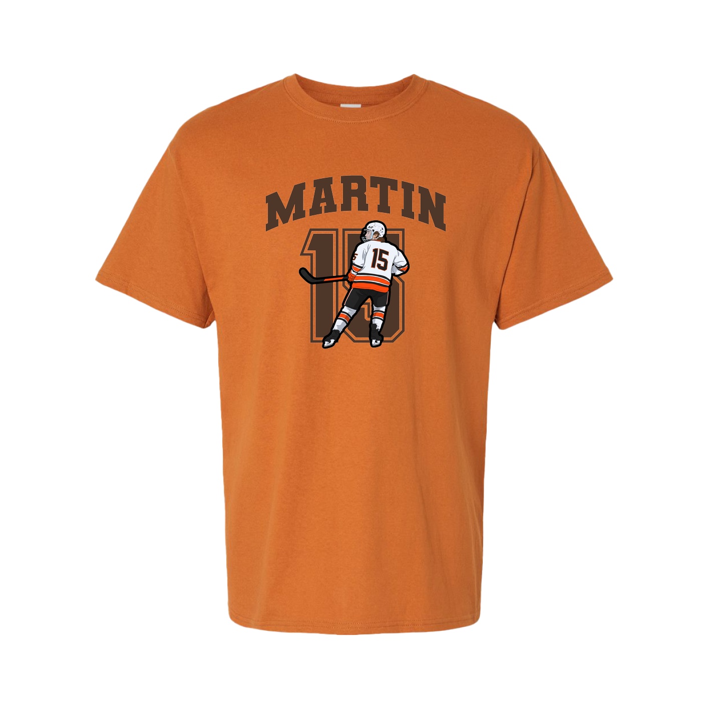 Tee — Number in Orange