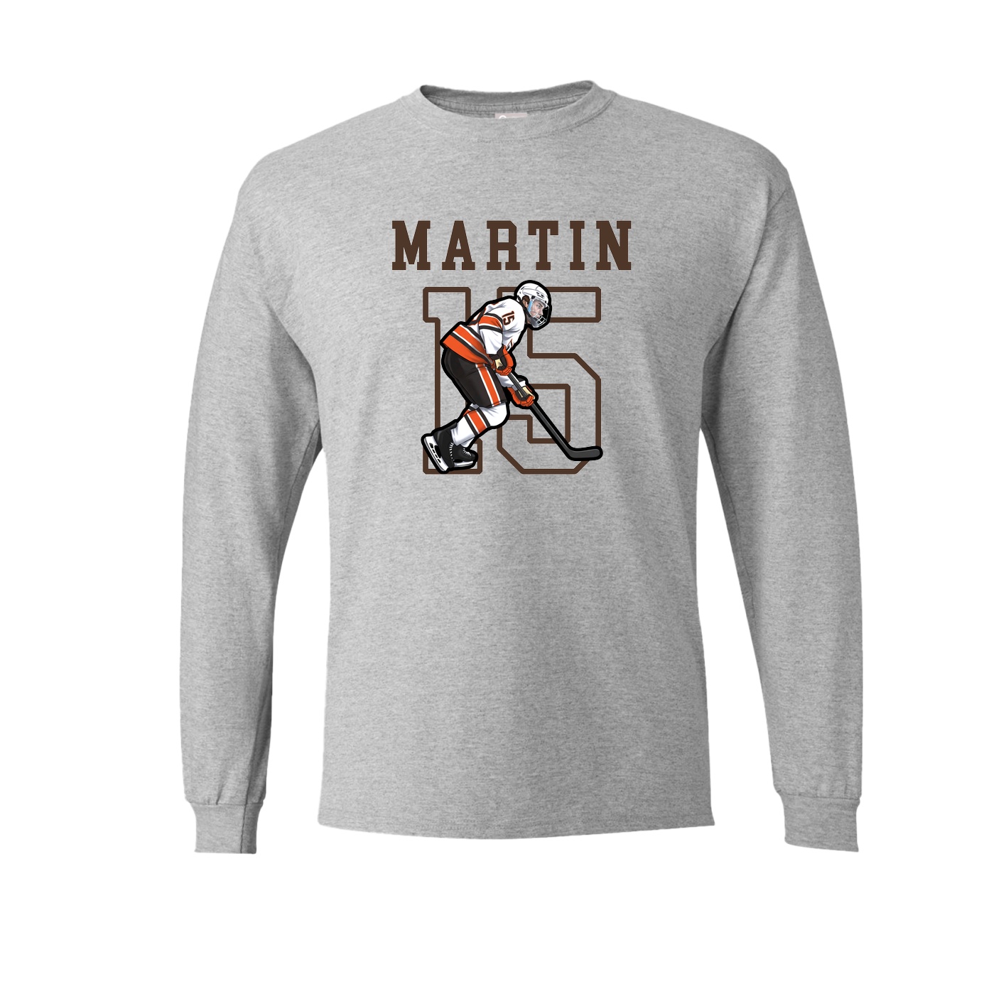 Long Sleeve Tee — Shirsey in Grey