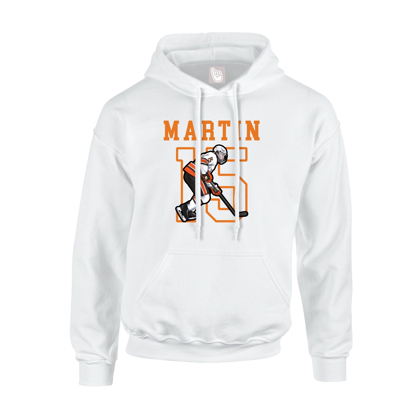 Hoodie — Shirsey in White