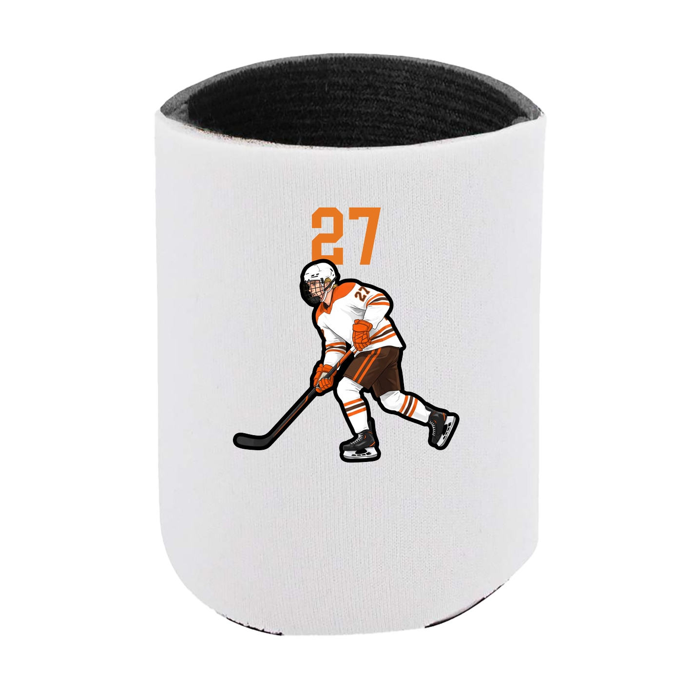 Can Holder — Number Top in White