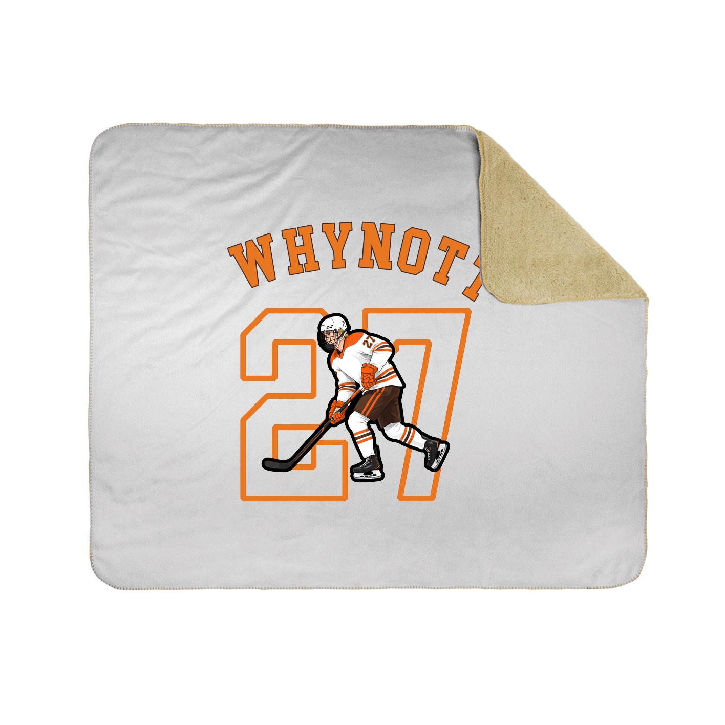 Throw Blanket — Shirsey Arch in White