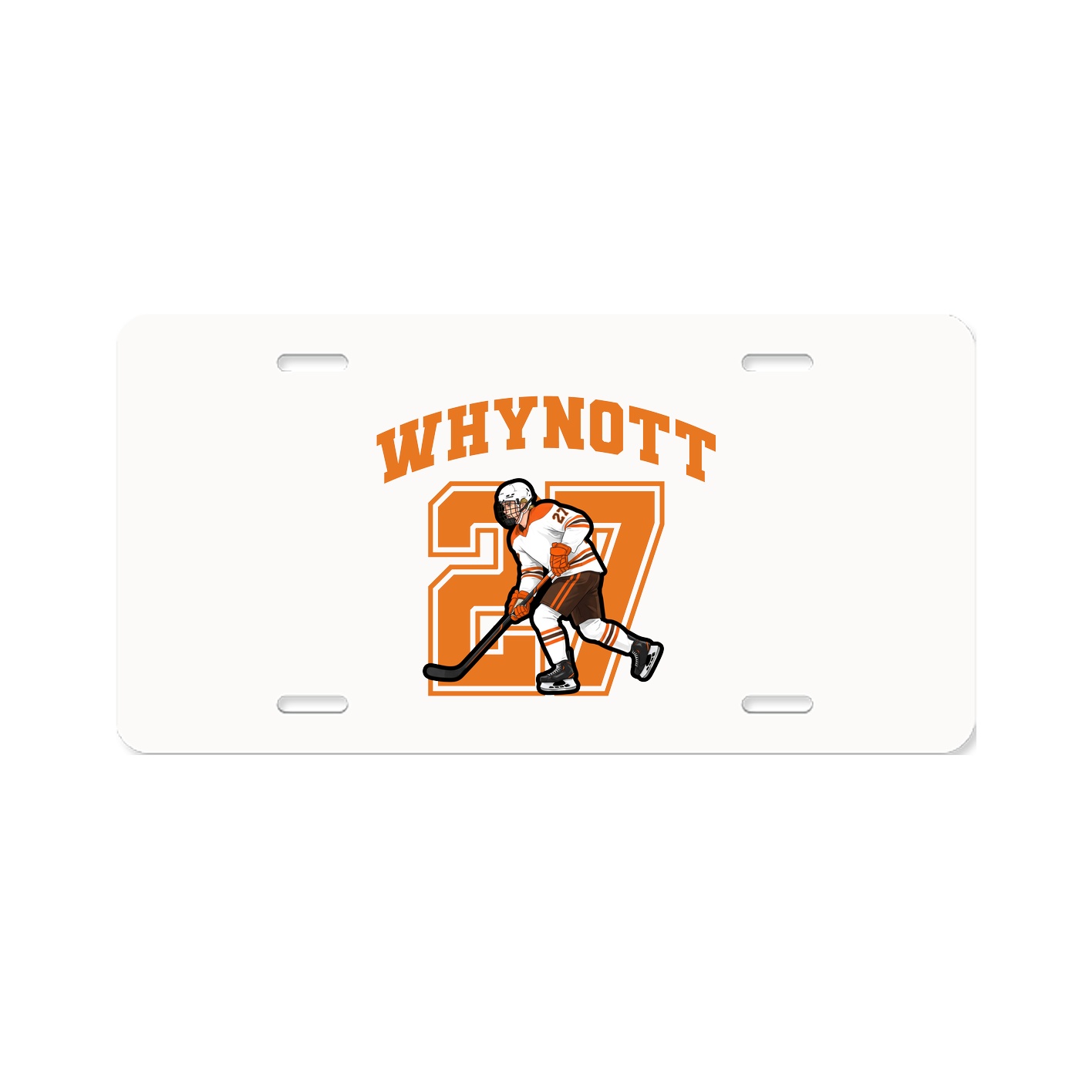 License Plate — Number in Classic