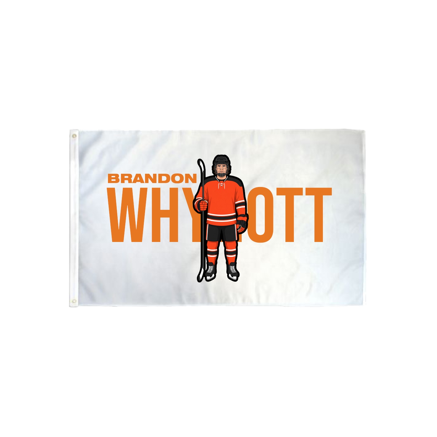 3x5 Flag — Player Name in Classic