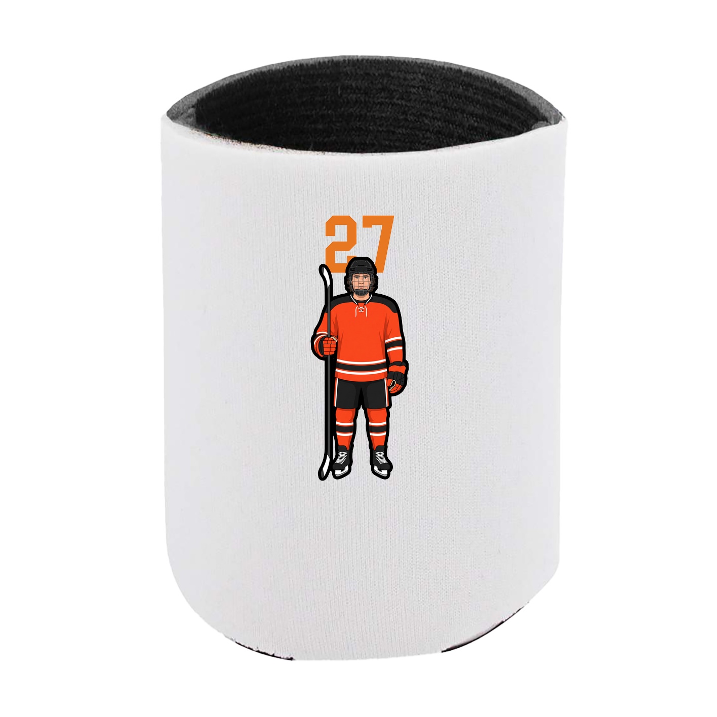 Can Holder — Number Top in White