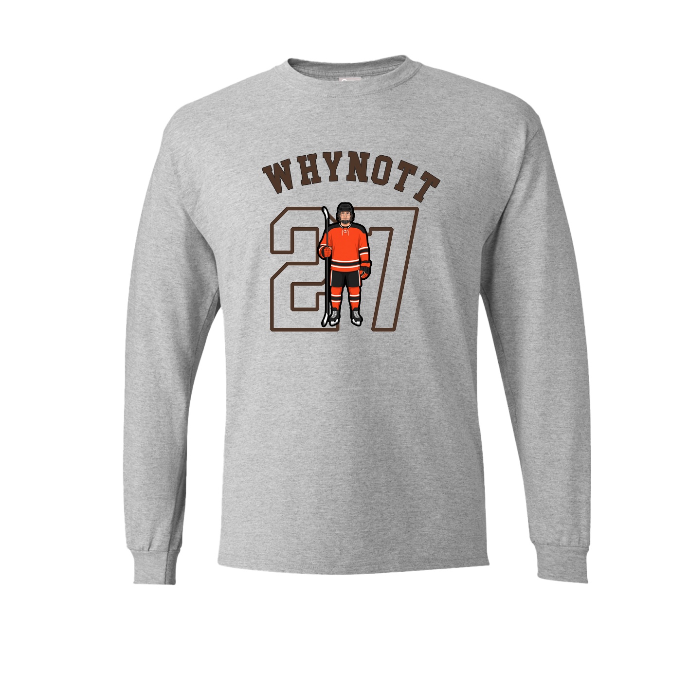 Long Sleeve Tee — Shirsey Arch in Grey