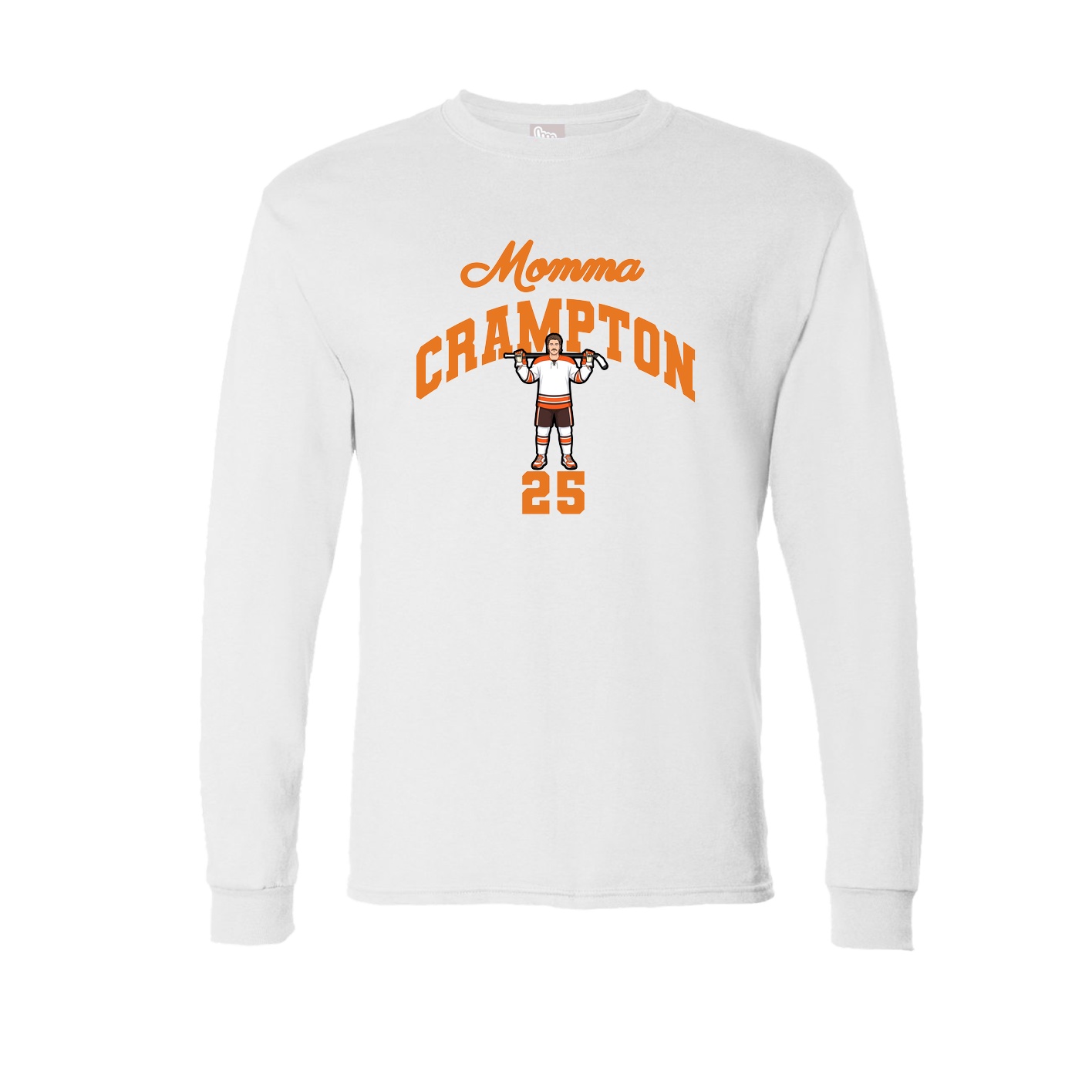 Long Sleeve Tee — Mothers Day Arch in White