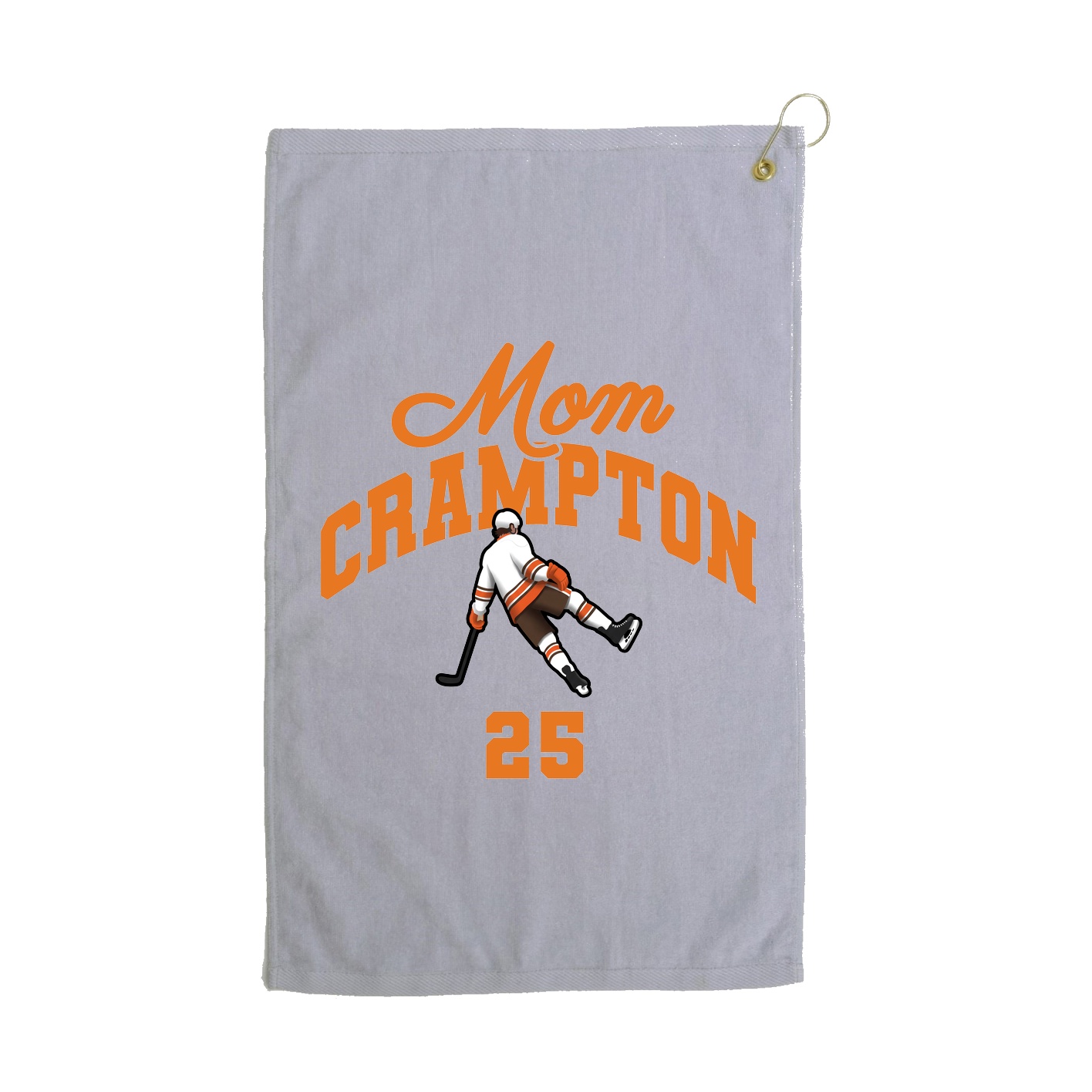 Golf Towel — Mothers Day Arch in Grey