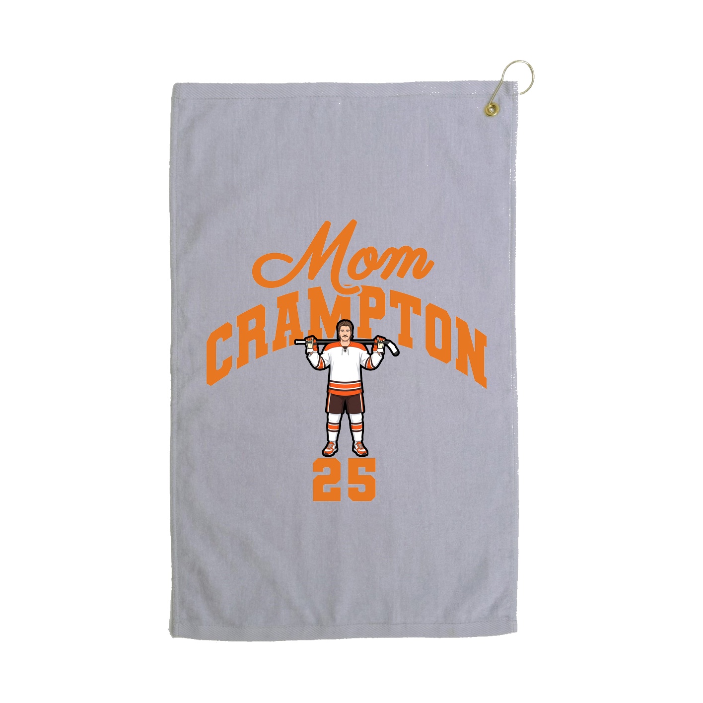 Golf Towel — Mothers Day Arch in Grey