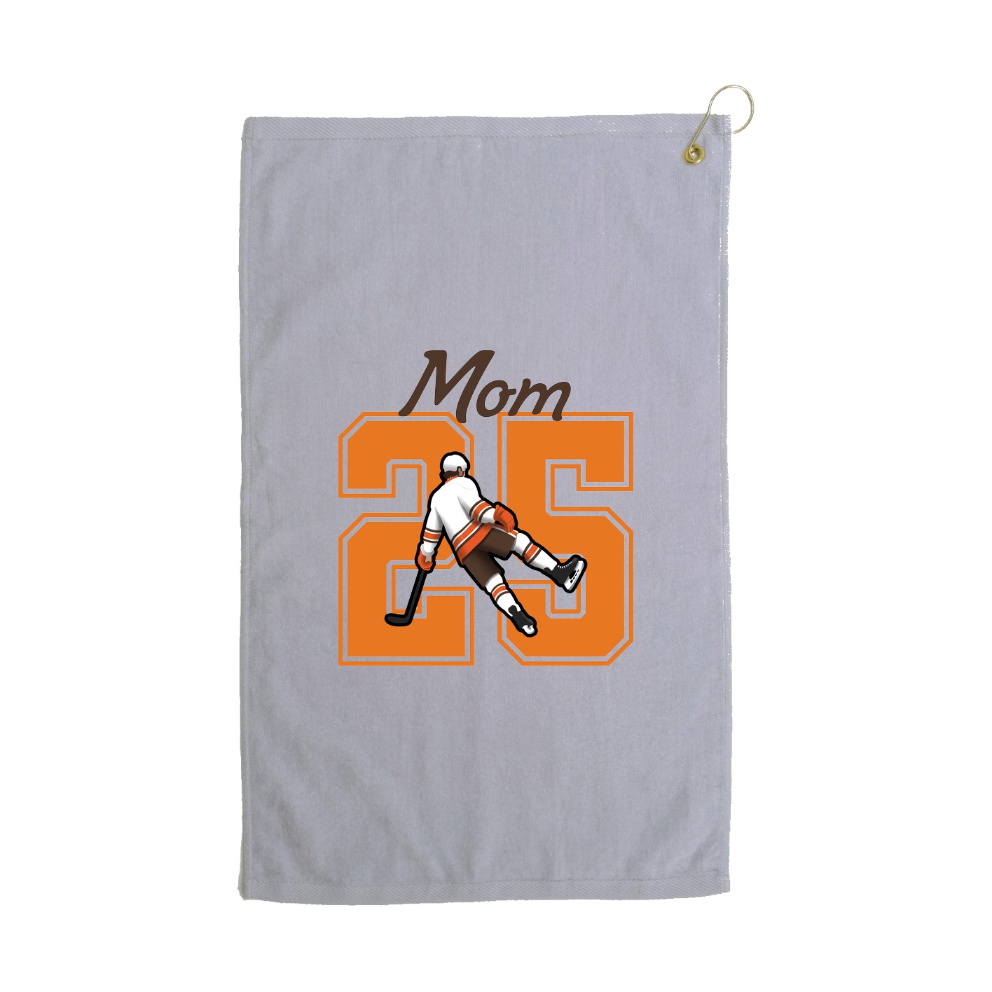 Golf Towel — Mothers Day Shirsey in Grey