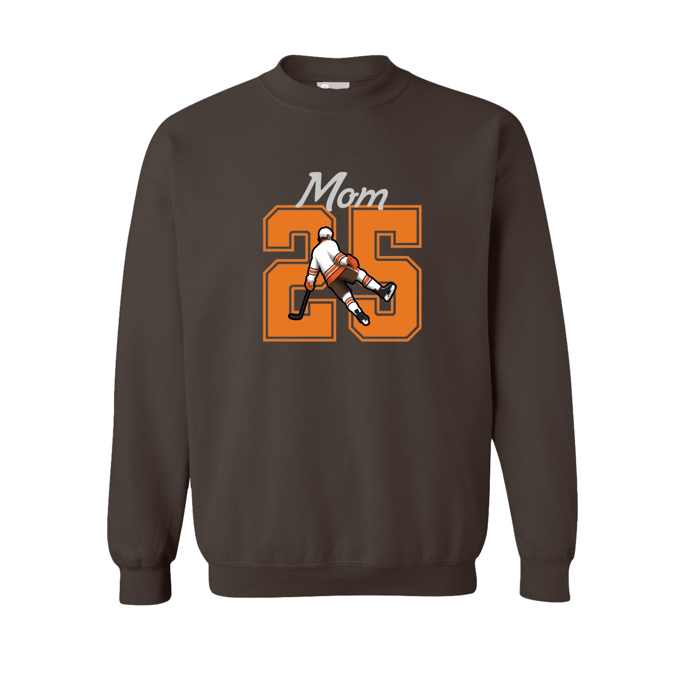 Fleece Crew — Mothers Day Shirsey in Brown