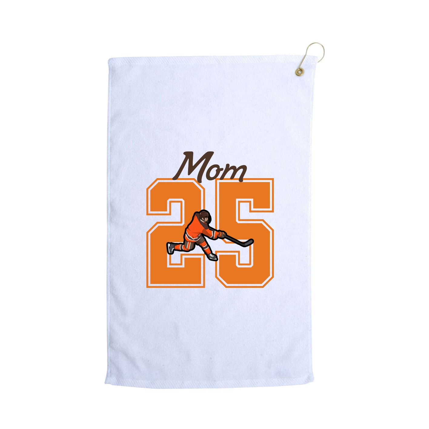 Golf Towel — Mothers Day Shirsey in White