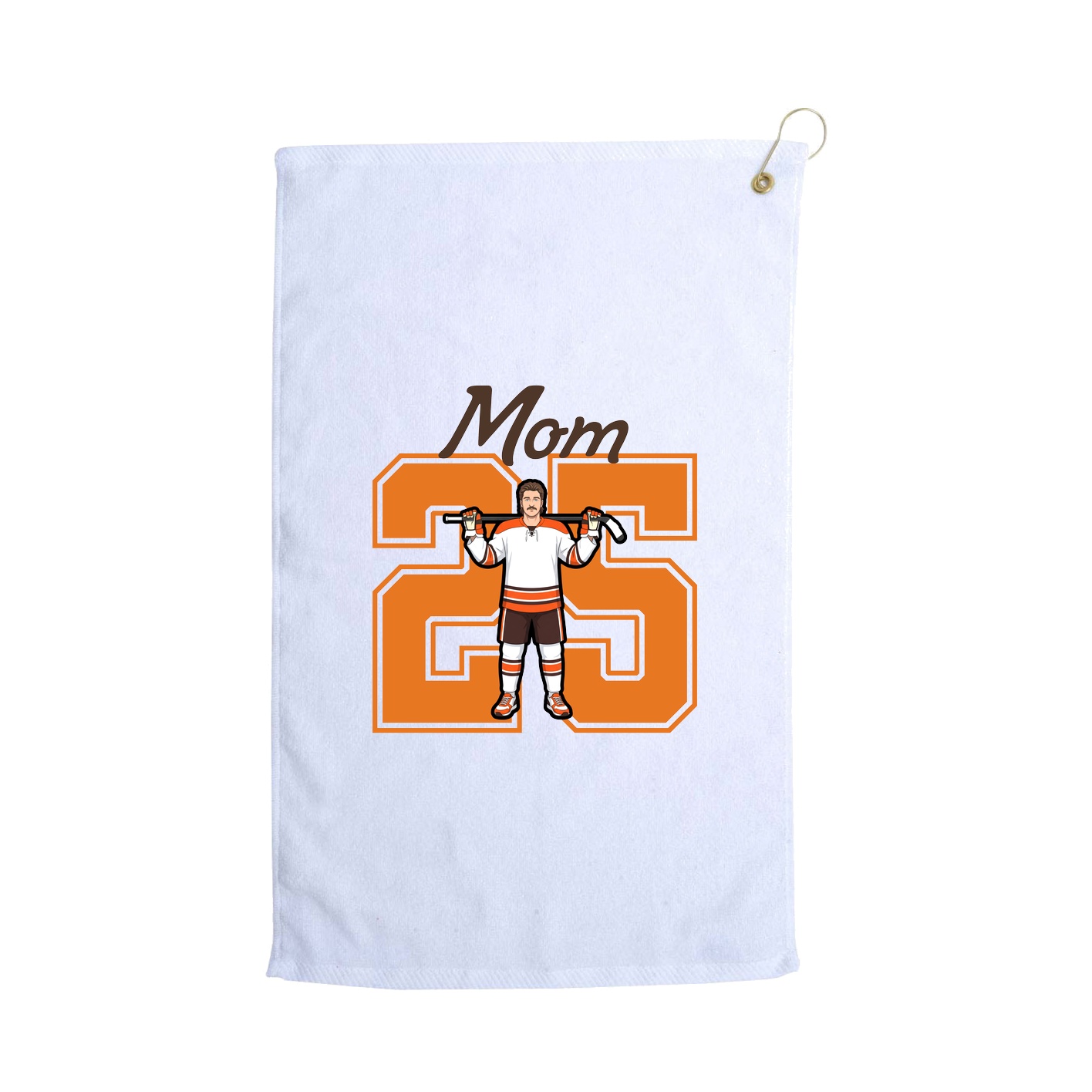 Golf Towel — Mothers Day Shirsey in White